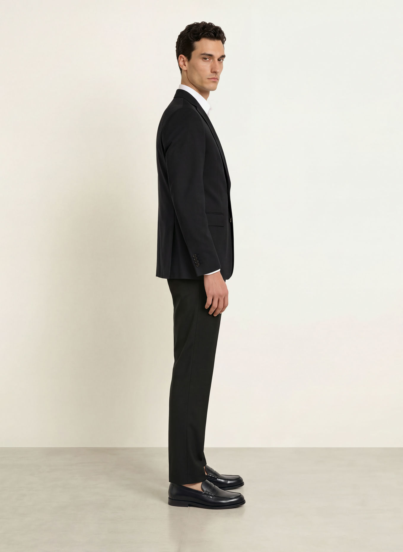 CG - CLUB of GENTS Anzugsakko CG COLVIN Slim Fit: 90 SCHWARZ