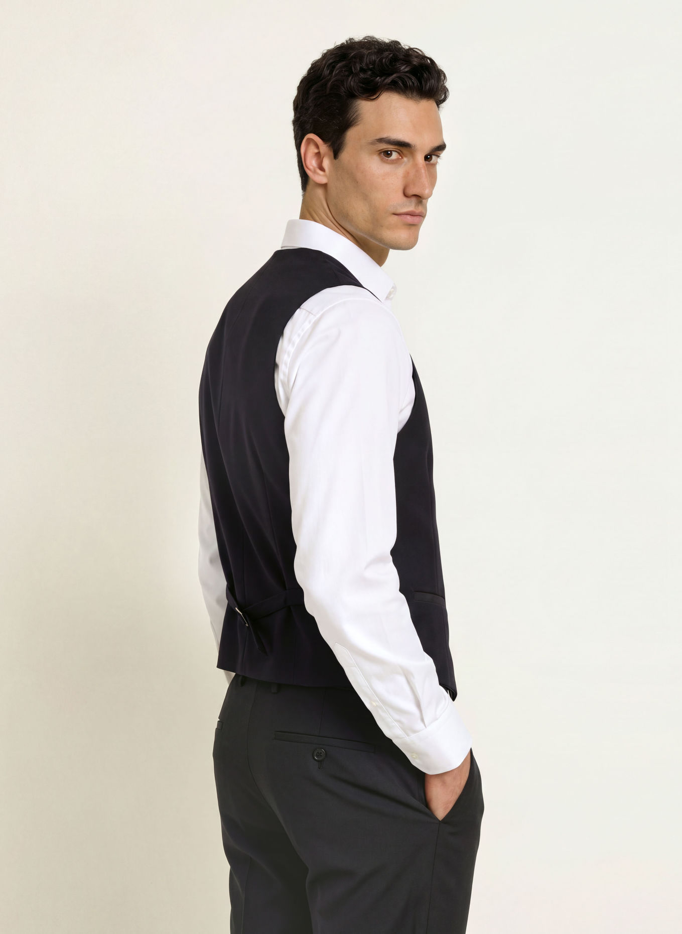 CG - CLUB of GENTS Gilet CG MORLEY Slim Fit: 90 SCHWARZ