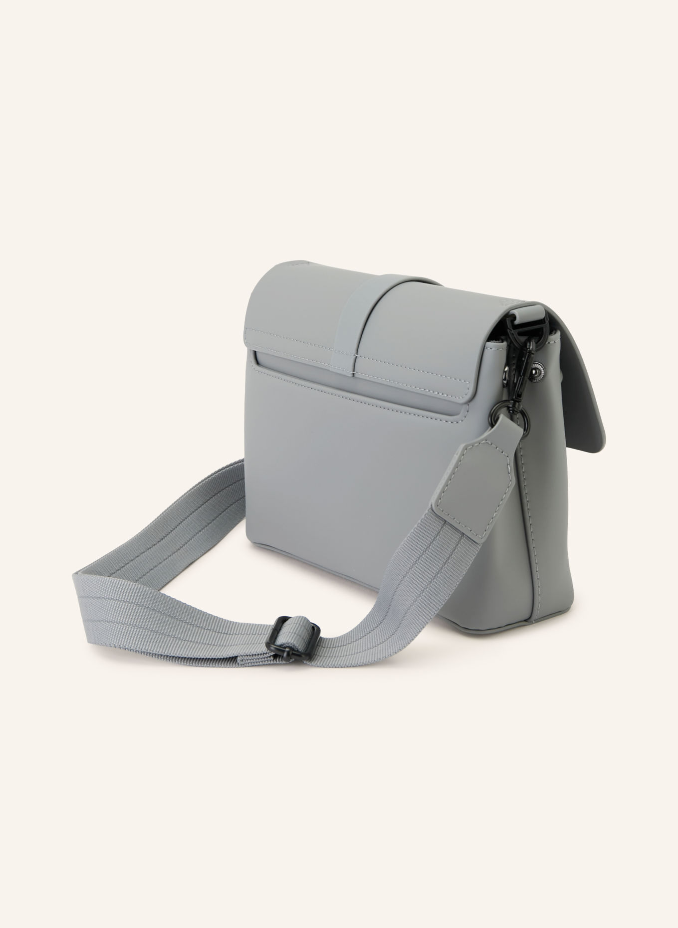 GASTON LUGA Sac à bandoulière SPLÄSH: GRIS / NOIR