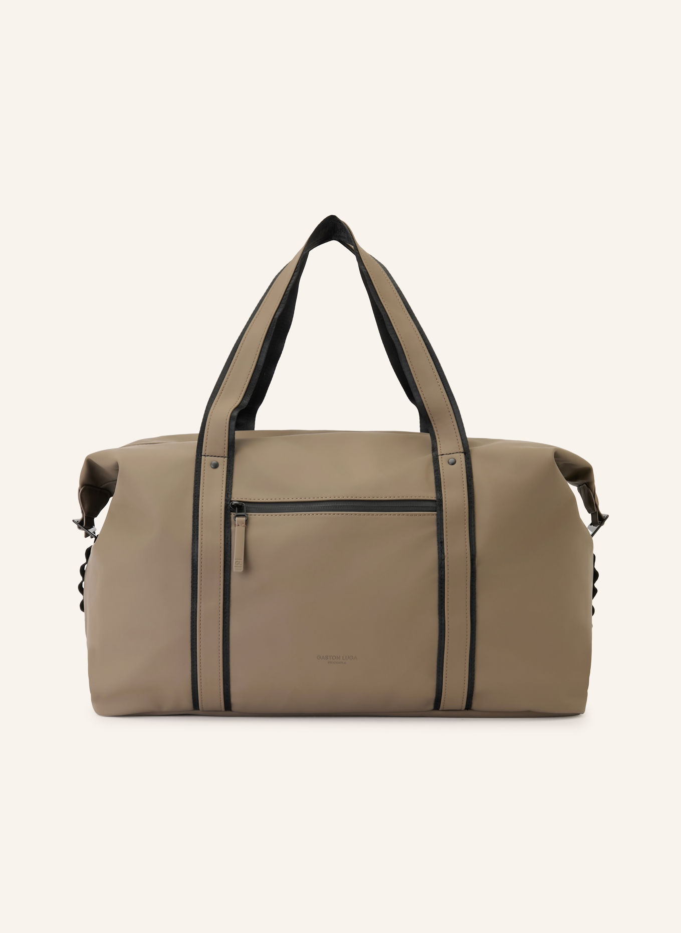 GASTON LUGA Sac de week-end DÄSH 2.0 MEDIUM: MARRON / NOIR