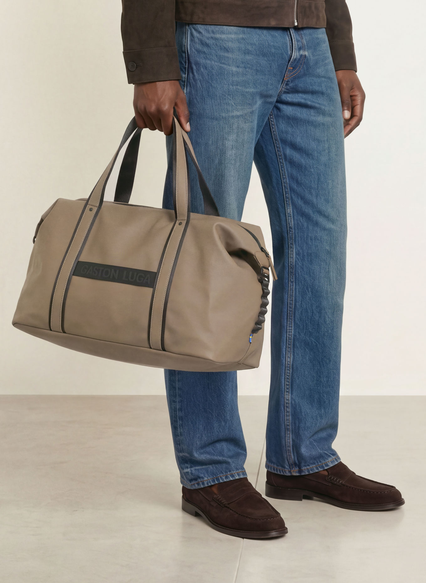 GASTON LUGA Weekender DÄSH 2.0 MEDIUM: BRUIN / ZWART