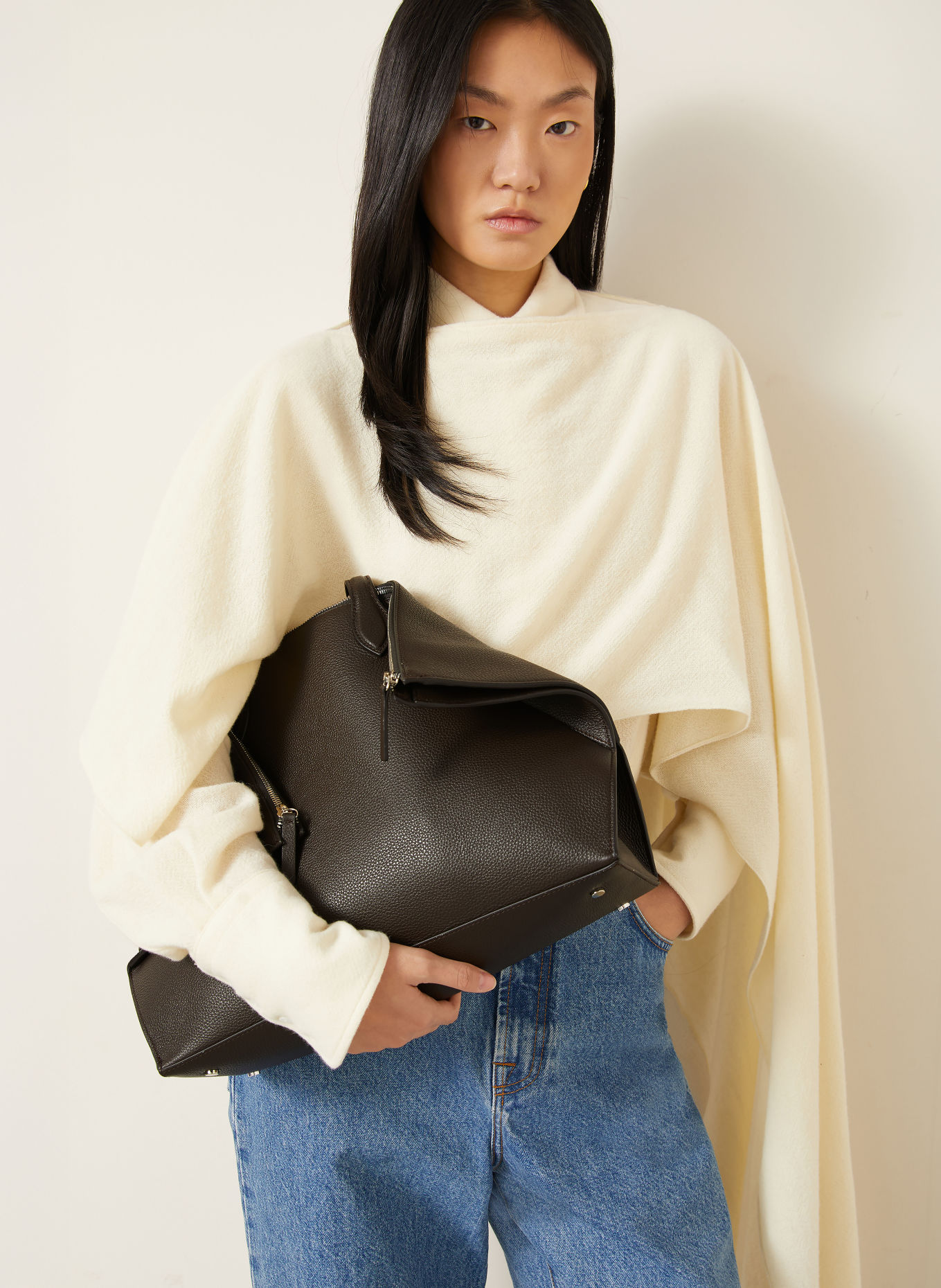 AESTHER EKME Shoppers: MARRON FONCÉ / ZILVER