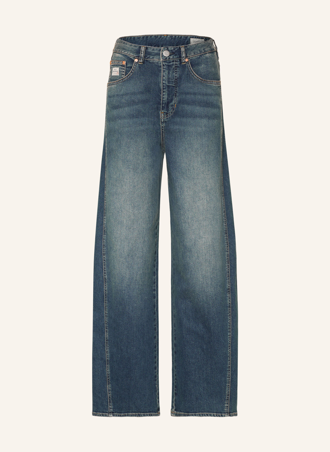 Herrlicher MARLOW Barrel-leg jeans: 1002 amber naval