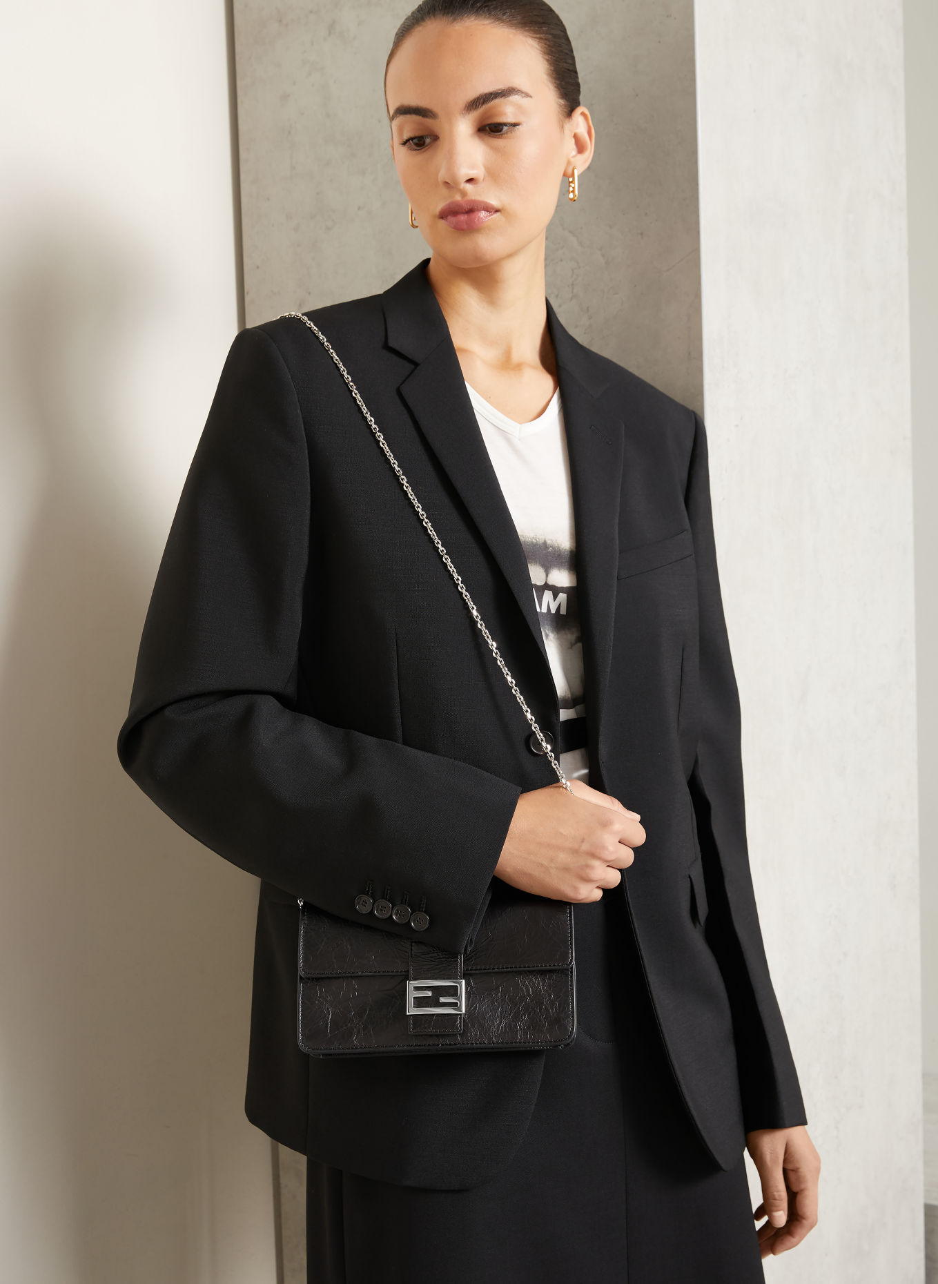 FENDI Wallet on Chain JAMIE: SCHWARZ