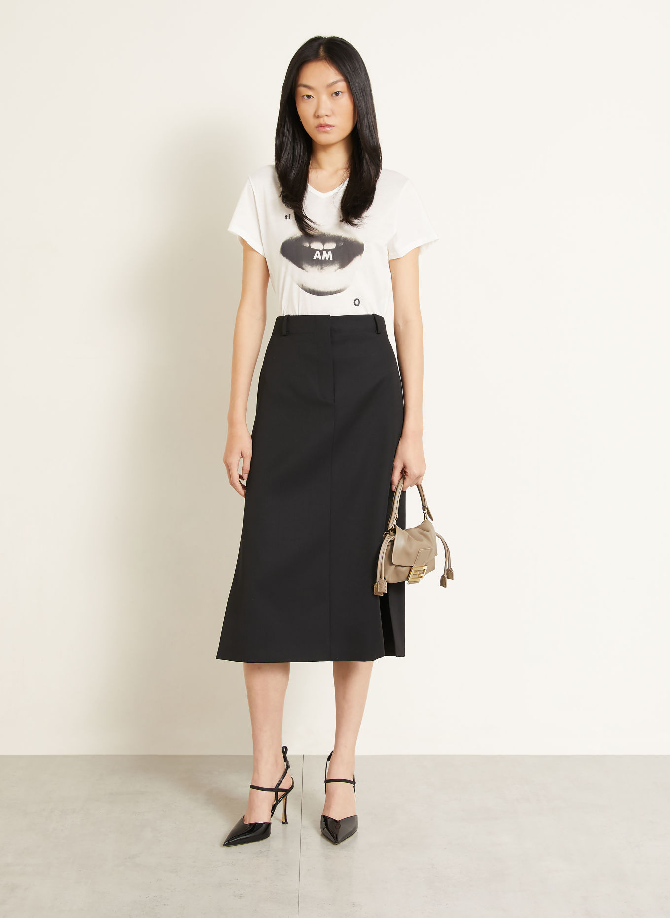 FENDI Handtas BAGUETTE SOFT SMALL: BEIGE