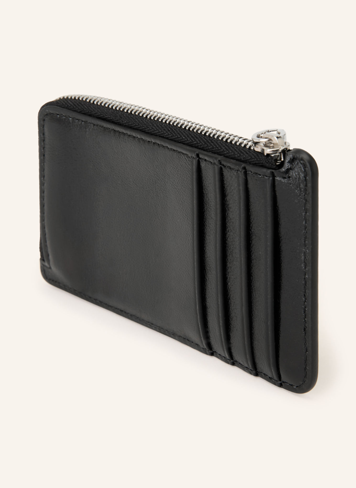 LOEWE Kartenetui CLAW: SCHWARZ / SILBER