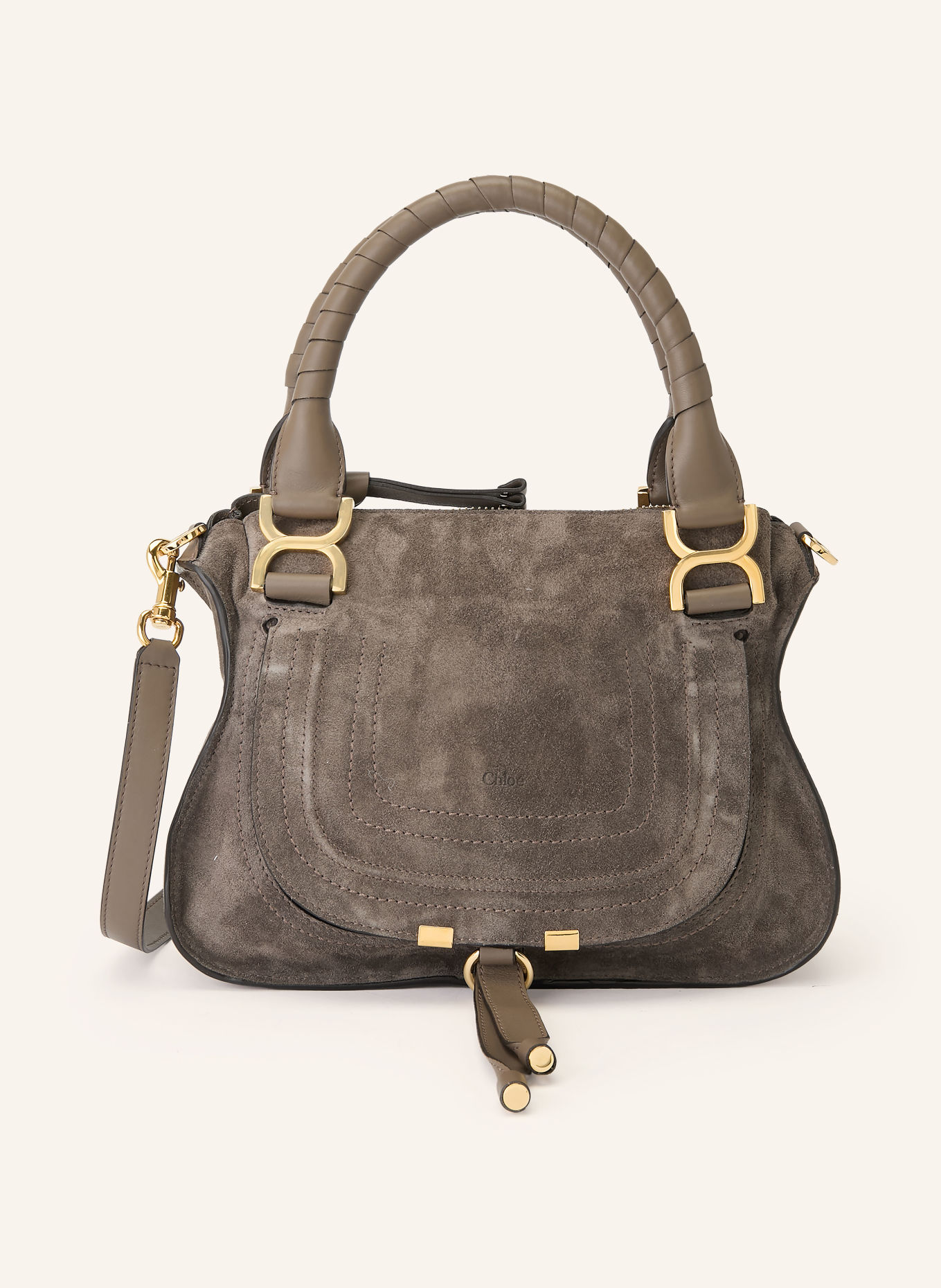Chloé Sac à main MARCIE: 031 Nickel Grey
