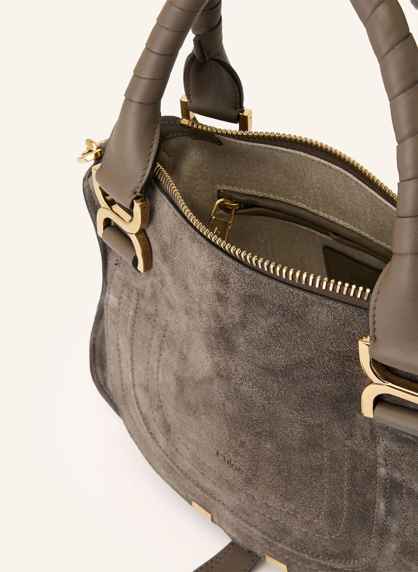 Chloé Sac à main MARCIE: 031 Nickel Grey