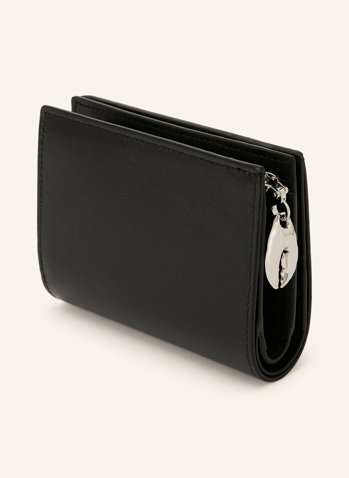 LOEWE Geldbörse CLAW: SCHWARZ / SILBER
