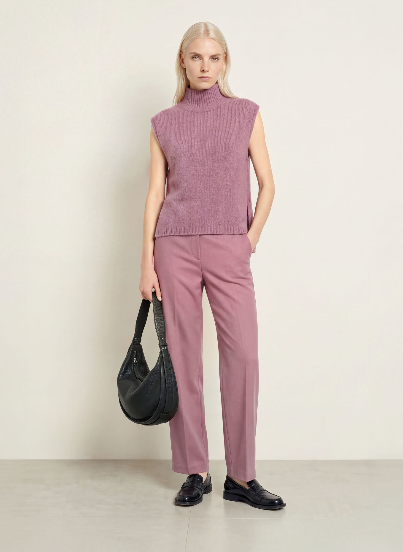 Marc O'Polo Sweater vest: LIGHT PURPLE