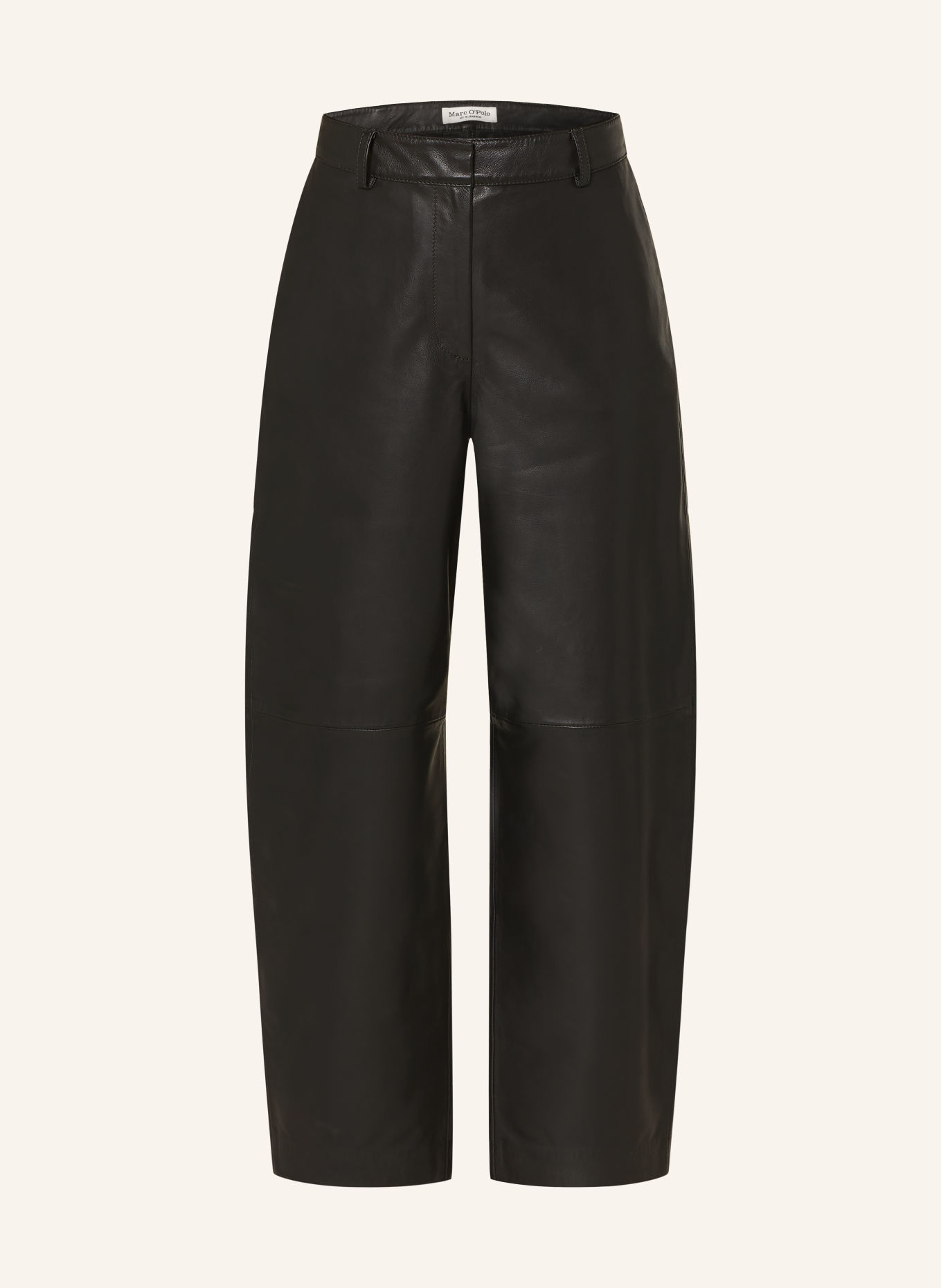 Marc O'Polo Leather pants: BLACK