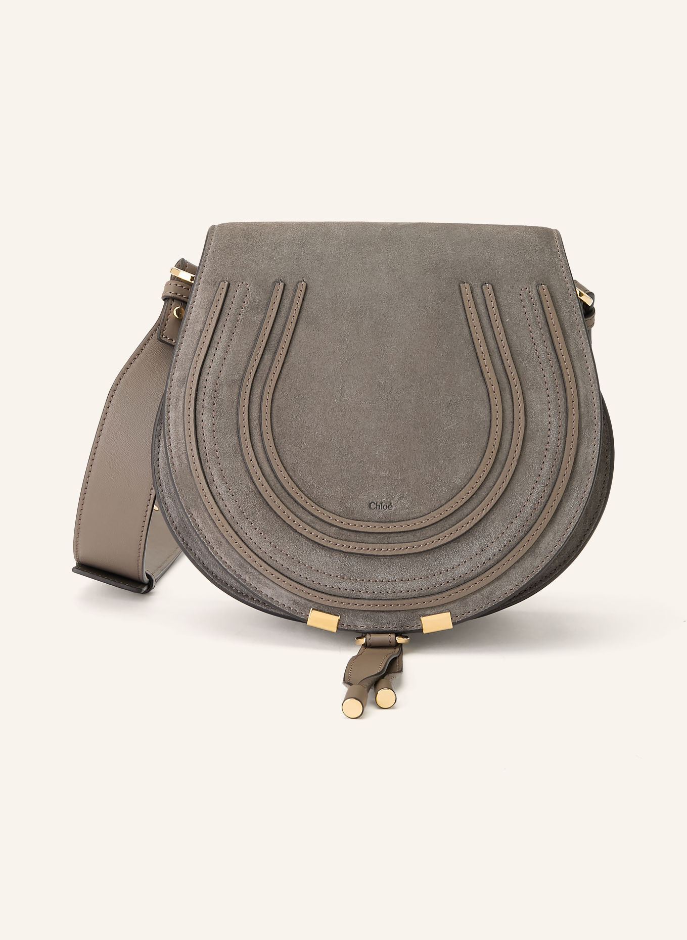 Chloé Sac à bandoulière MARCIE: 031 Nickel Grey