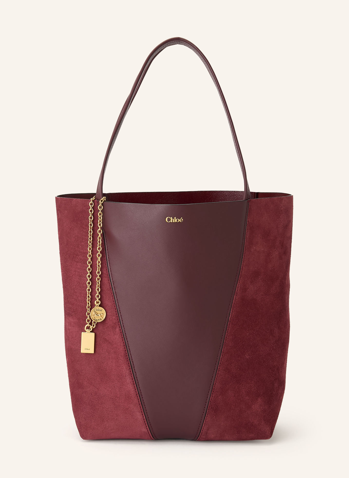 Chloé Sac cabas SPIN: 606 Burnt Red