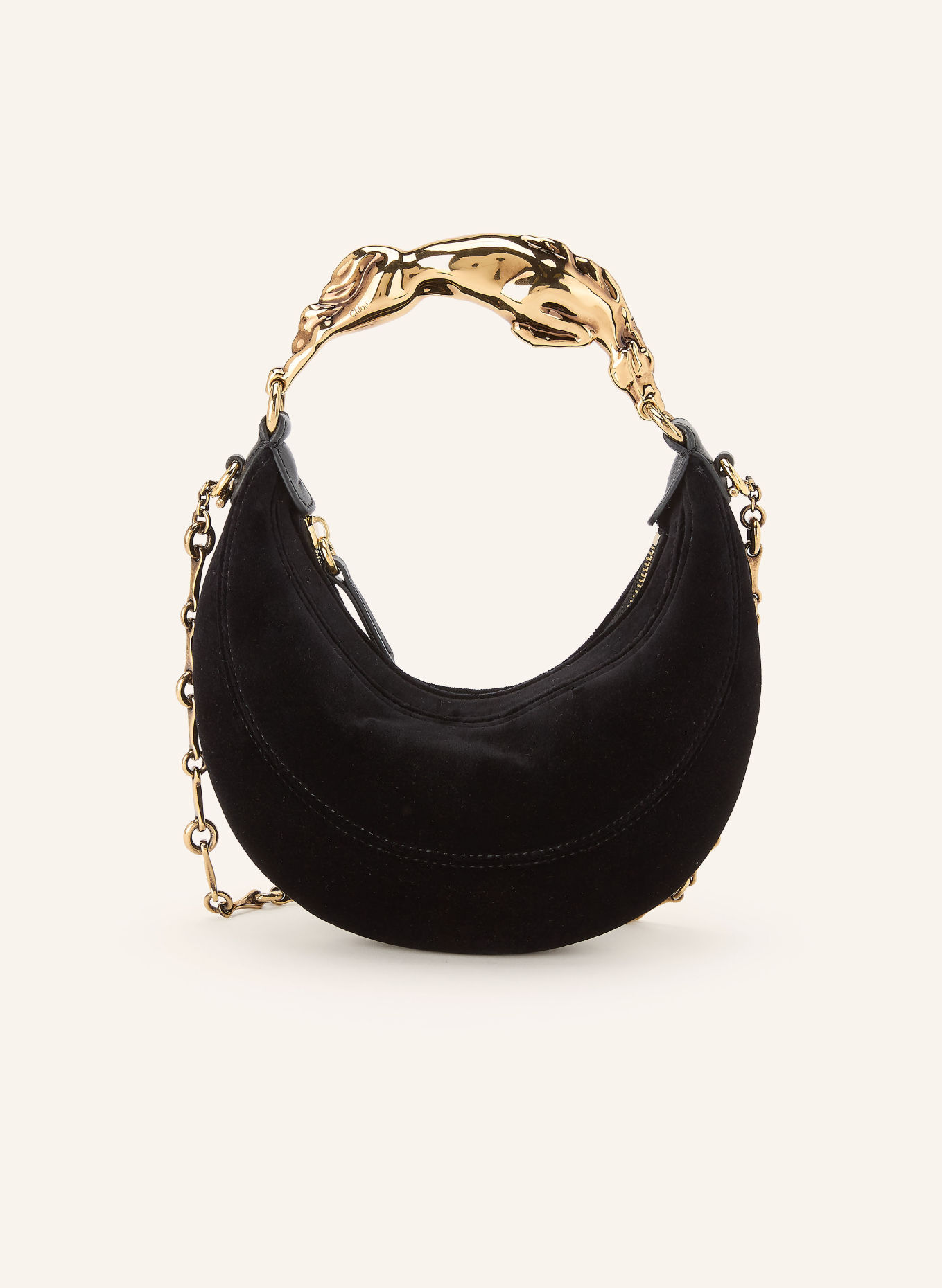 Chloé Sac à main CHAIN HORSE: 001 BLACK