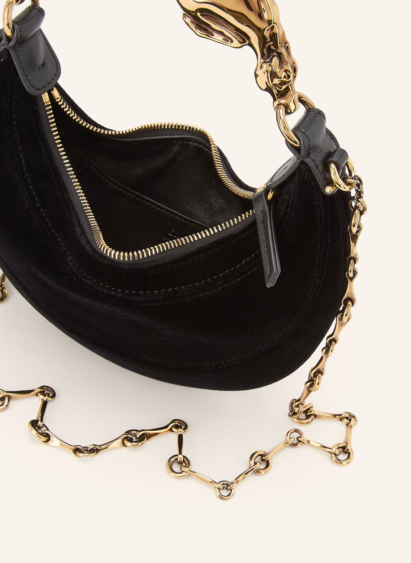Chloé Sac à main CHAIN HORSE: 001 BLACK