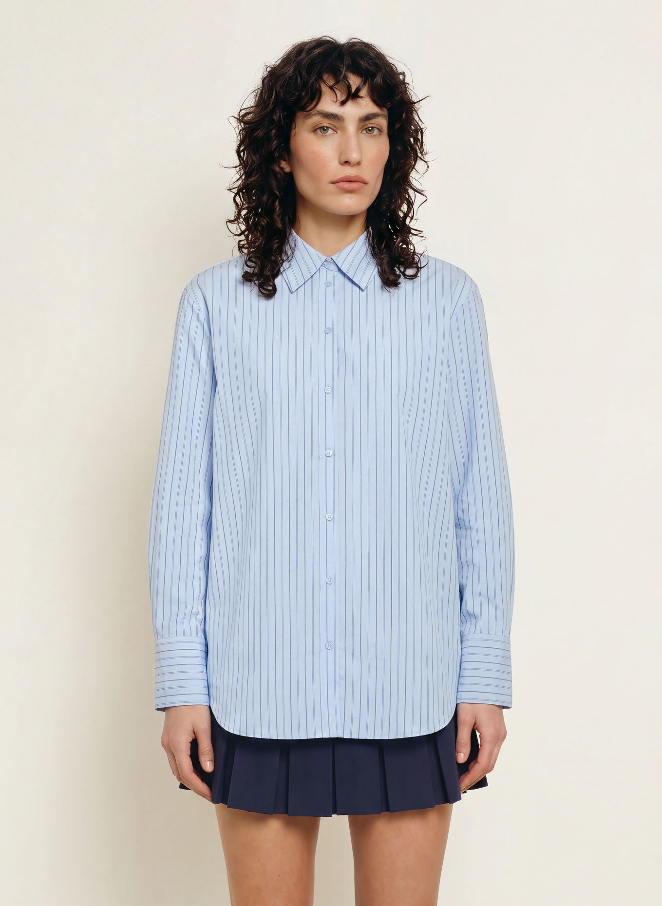 MRS & HUGS Chemisier: BLEU CLAIR