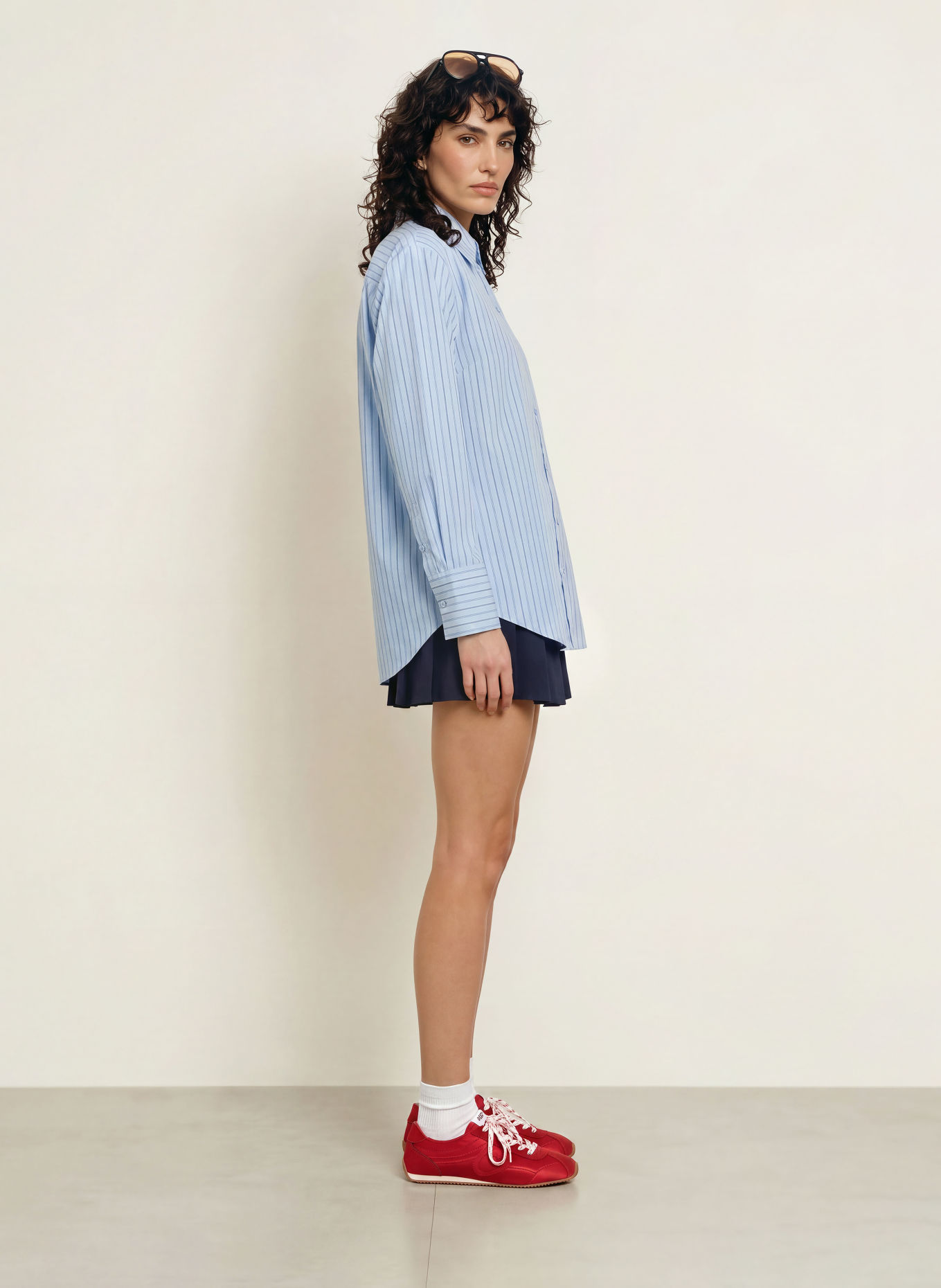 MRS & HUGS Chemisier: BLEU CLAIR