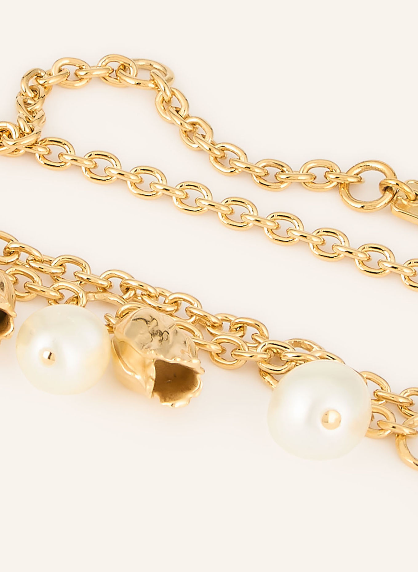Chloé Halskette TULIP: GOLD / CREME