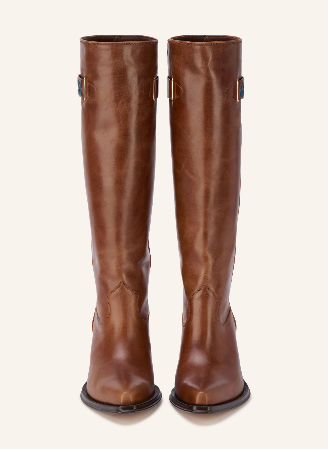 Chloé Stiefel AZELAN: 26O AMBER BROWN