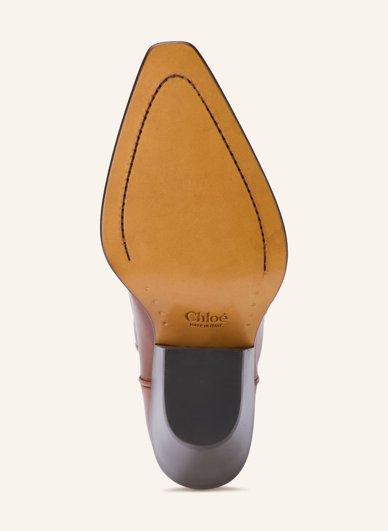 Chloé Stiefel AZELAN: 26O AMBER BROWN