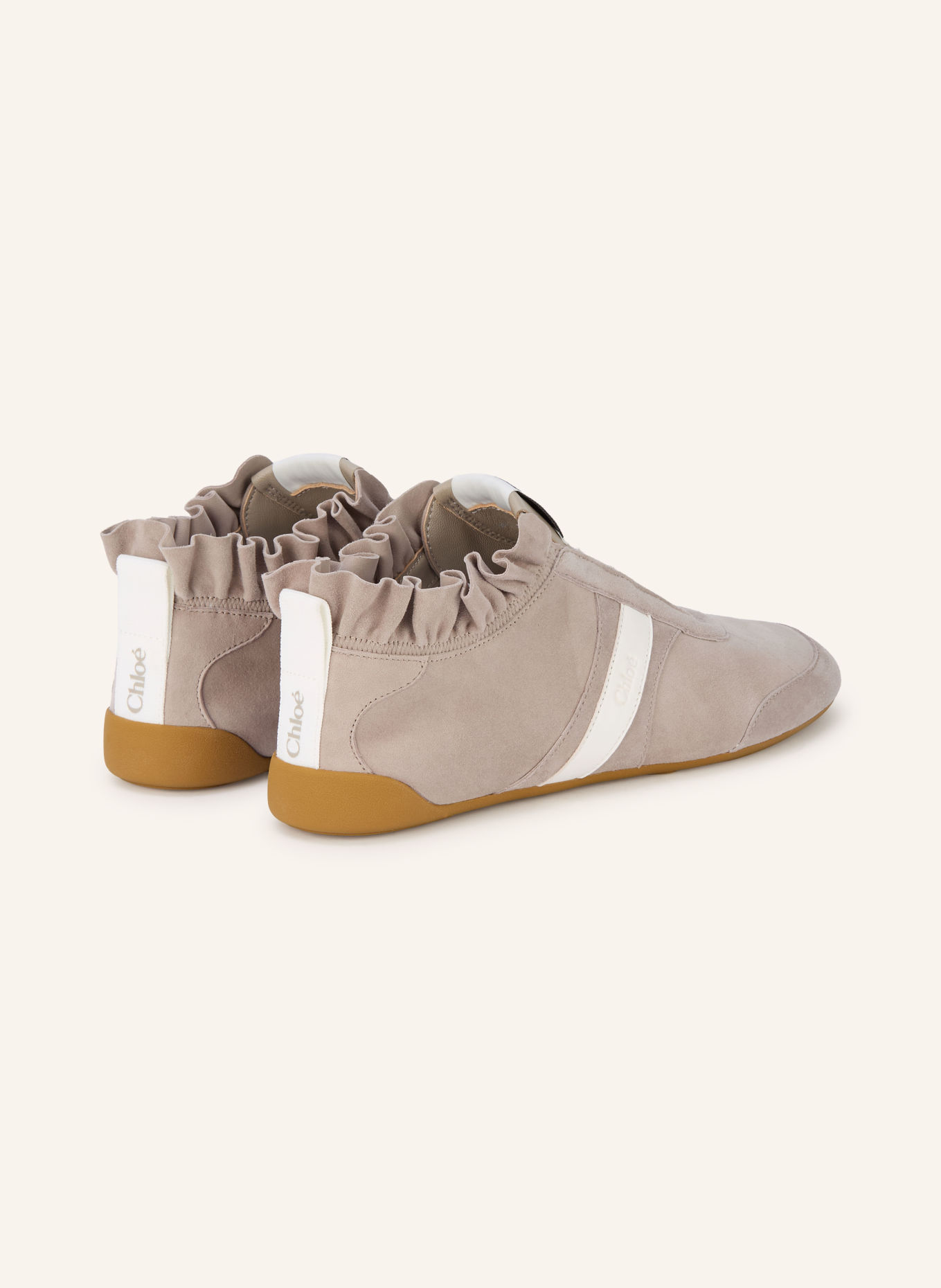 Chloé Sneaker CHLOÉ KICK: 088 Taupe Grey