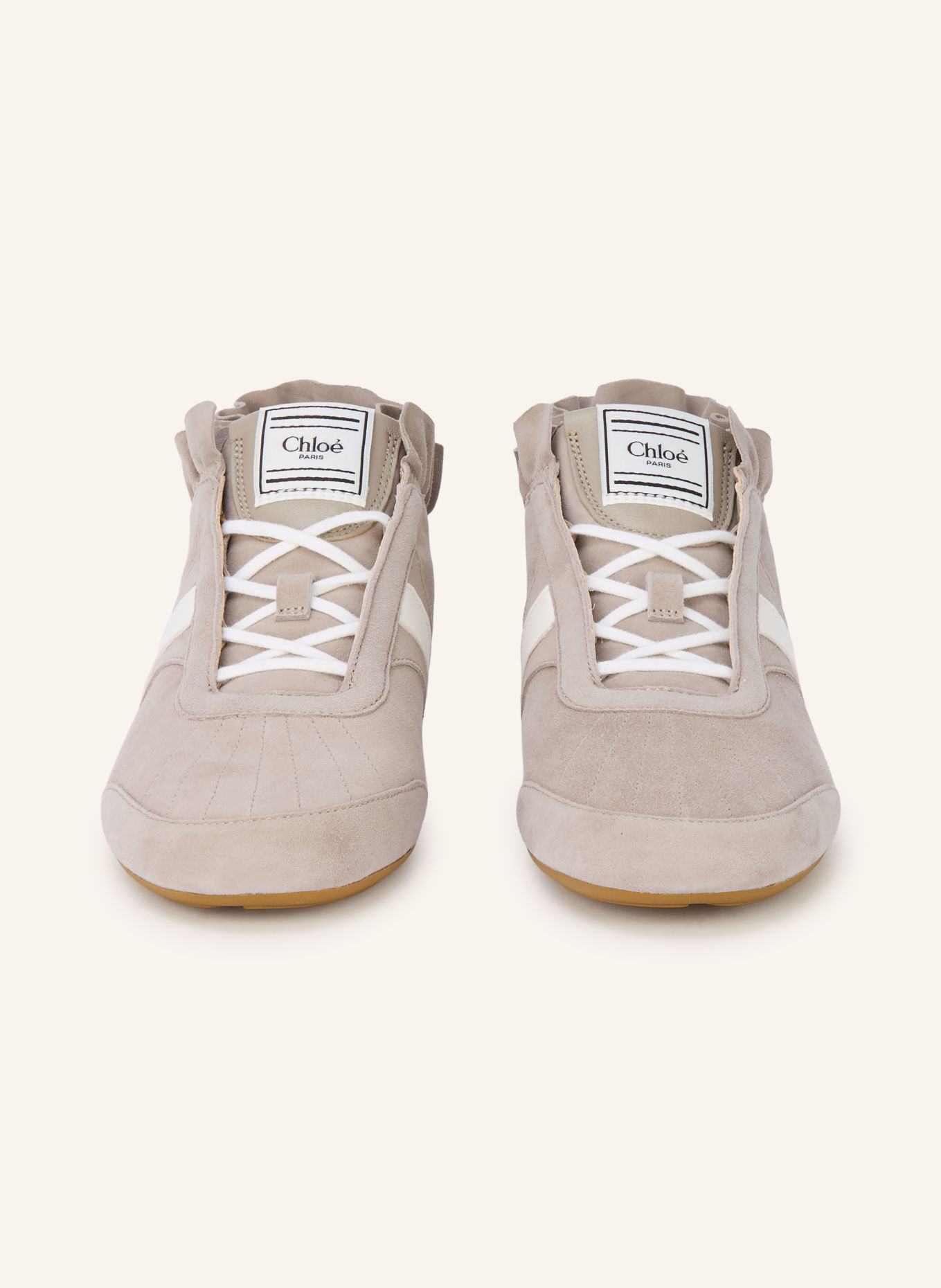 Chloé Sneaker CHLOÉ KICK: 088 Taupe Grey