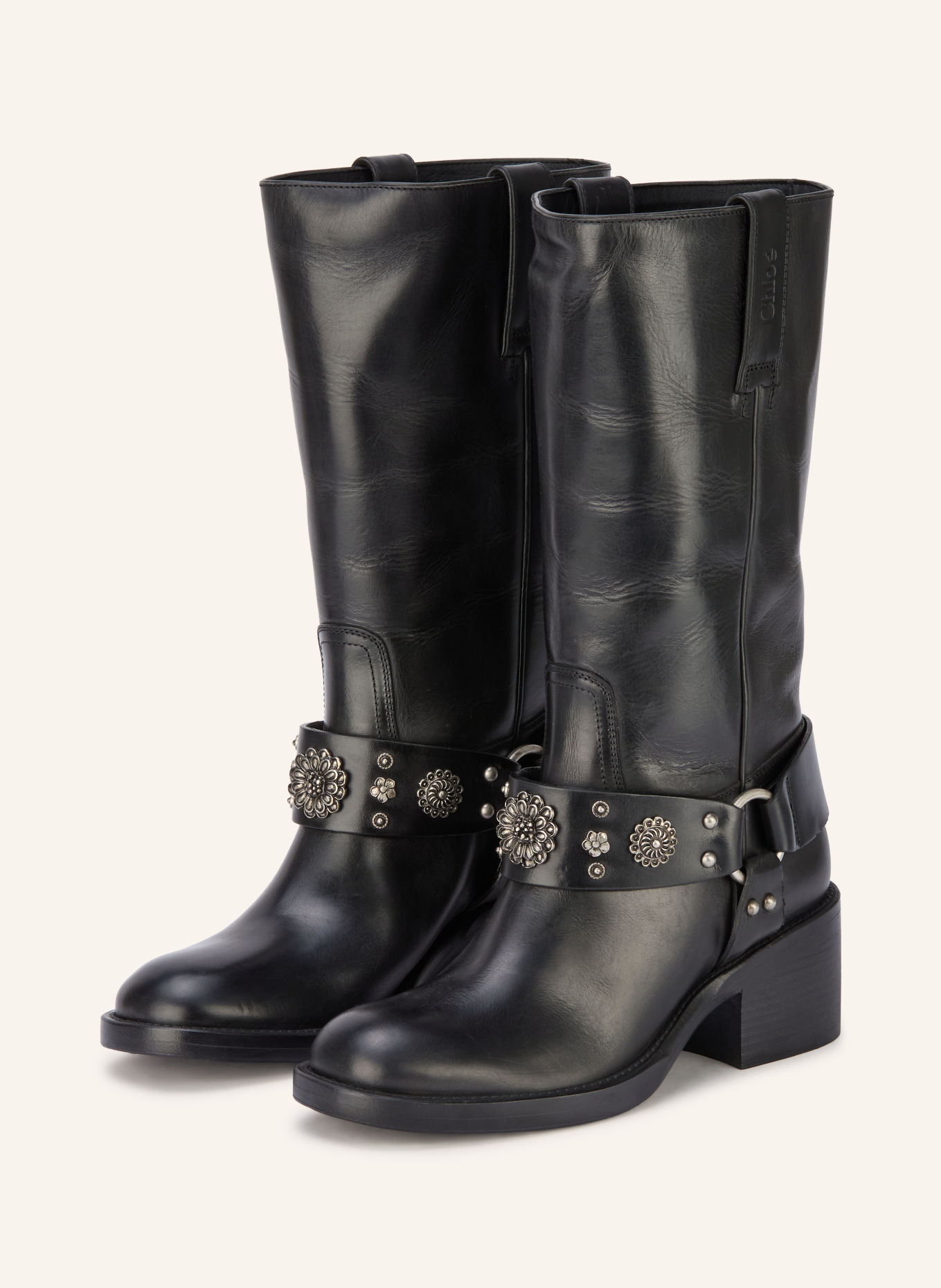 Chloé Stiefel DAKOTA: 001 BLACK