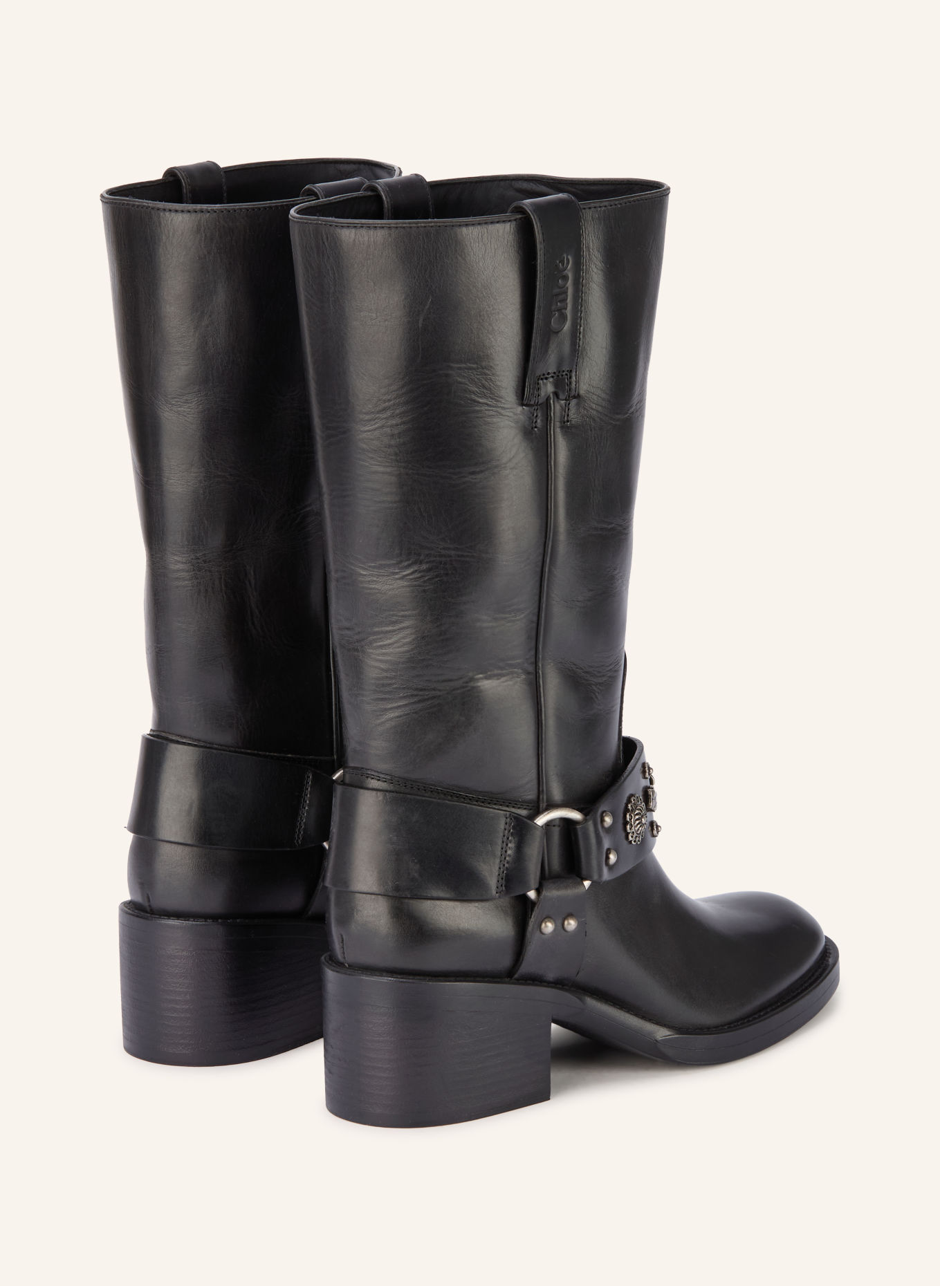 Chloé Stiefel DAKOTA: 001 BLACK