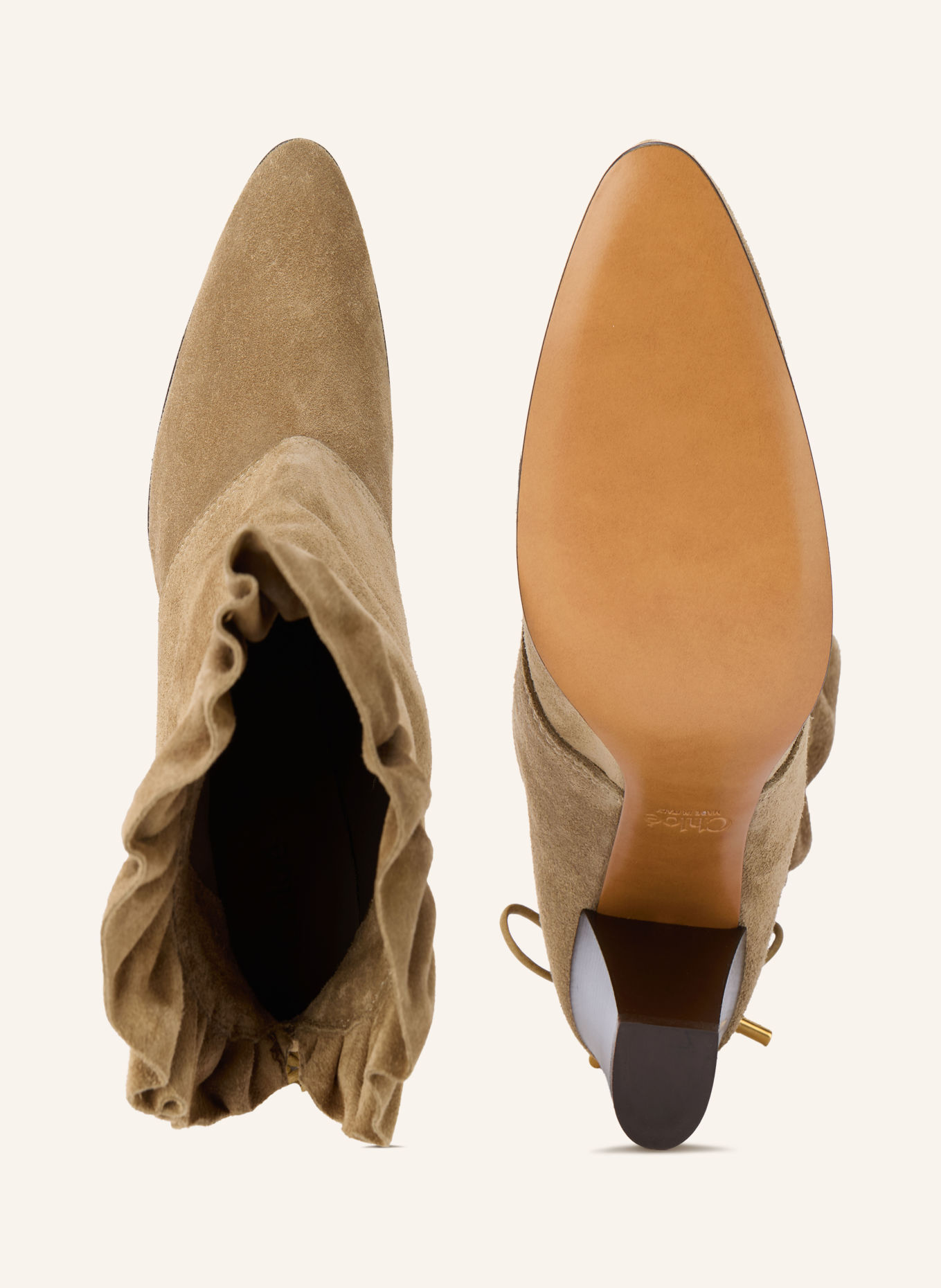 Chloé ANOUK Ankle boots: 093 Pottery Grey