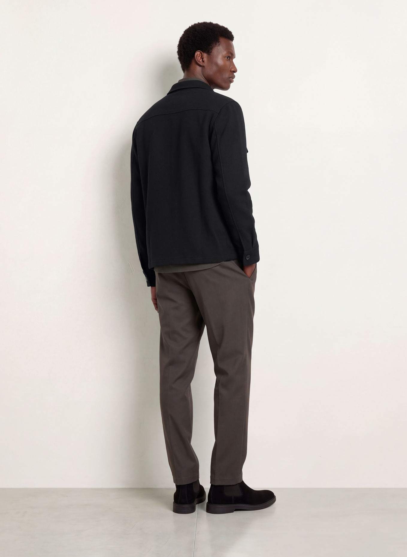 CRUNA Overjacket BRUGES: DONKERBLAUW