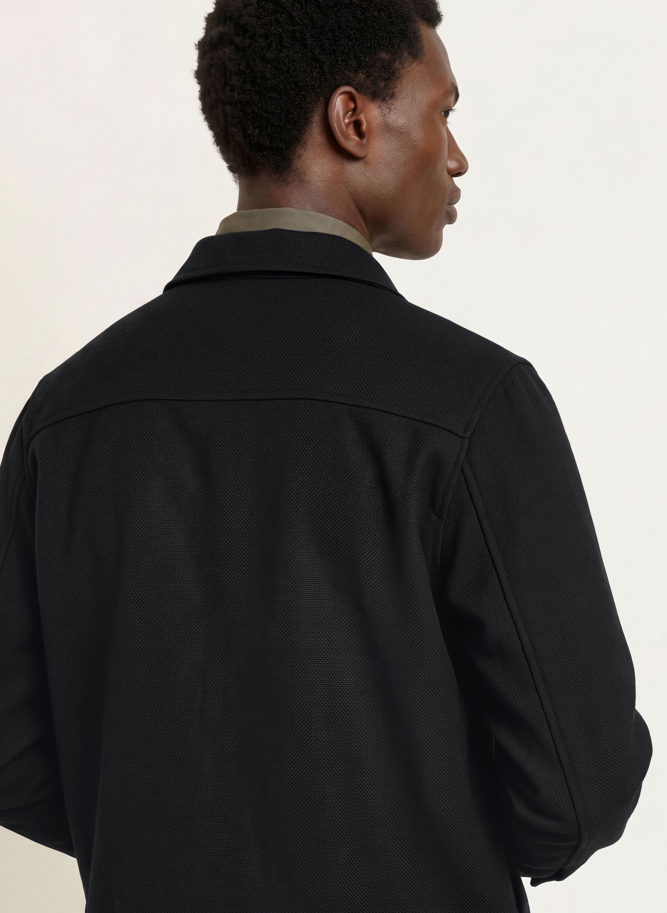 CRUNA Overjacket BRUGES: DONKERBLAUW
