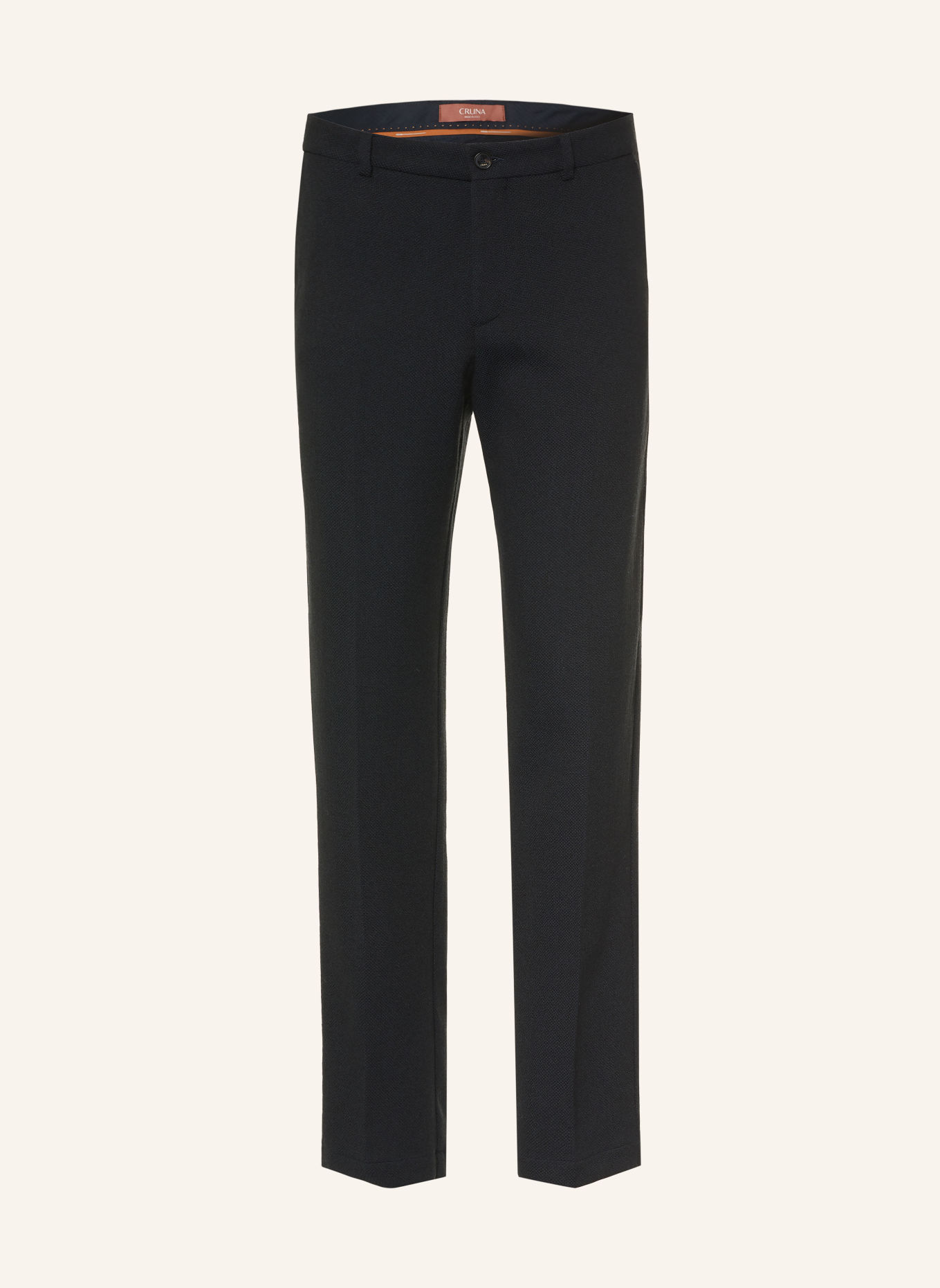CRUNA Chinos Regular Fit: MØRKEBLÅ
