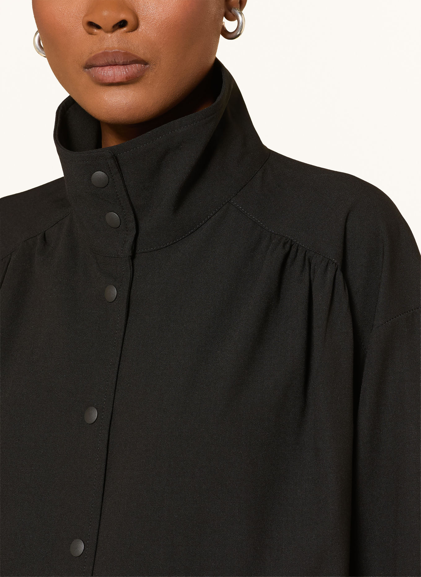Source Unknown Blouse: BLACK