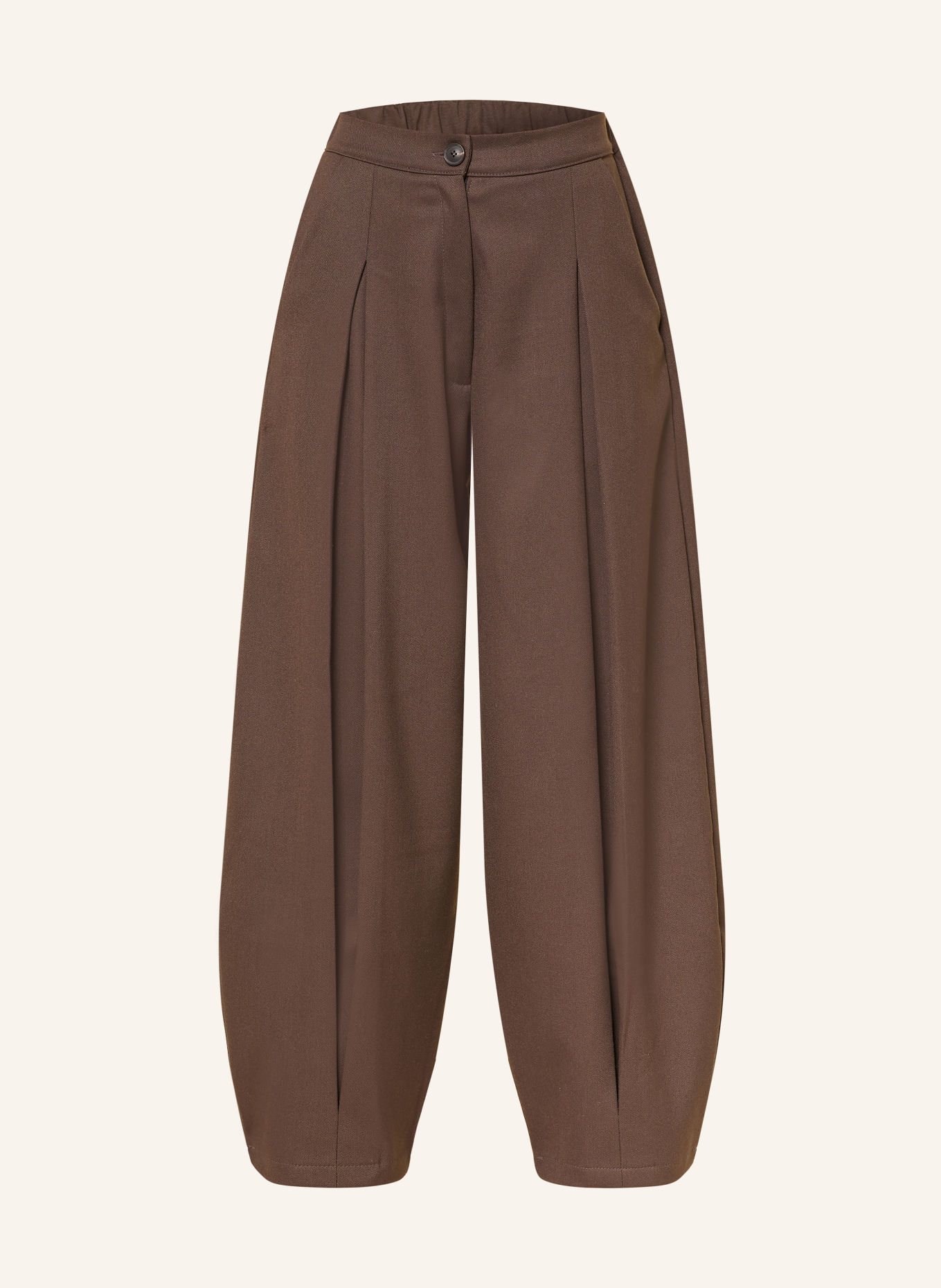 Source Unknown MIKA Trousers: DARK BROWN