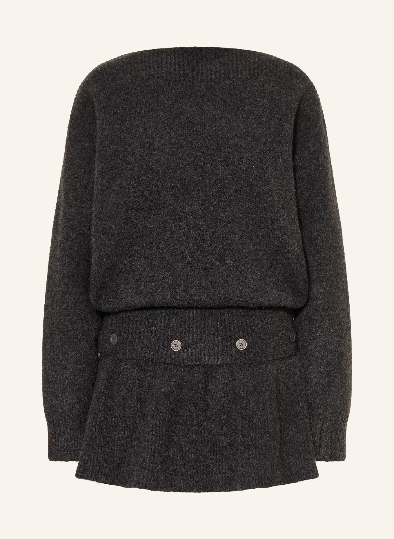 Source Unknown Pullover CORINTH: DUNKELGRAU