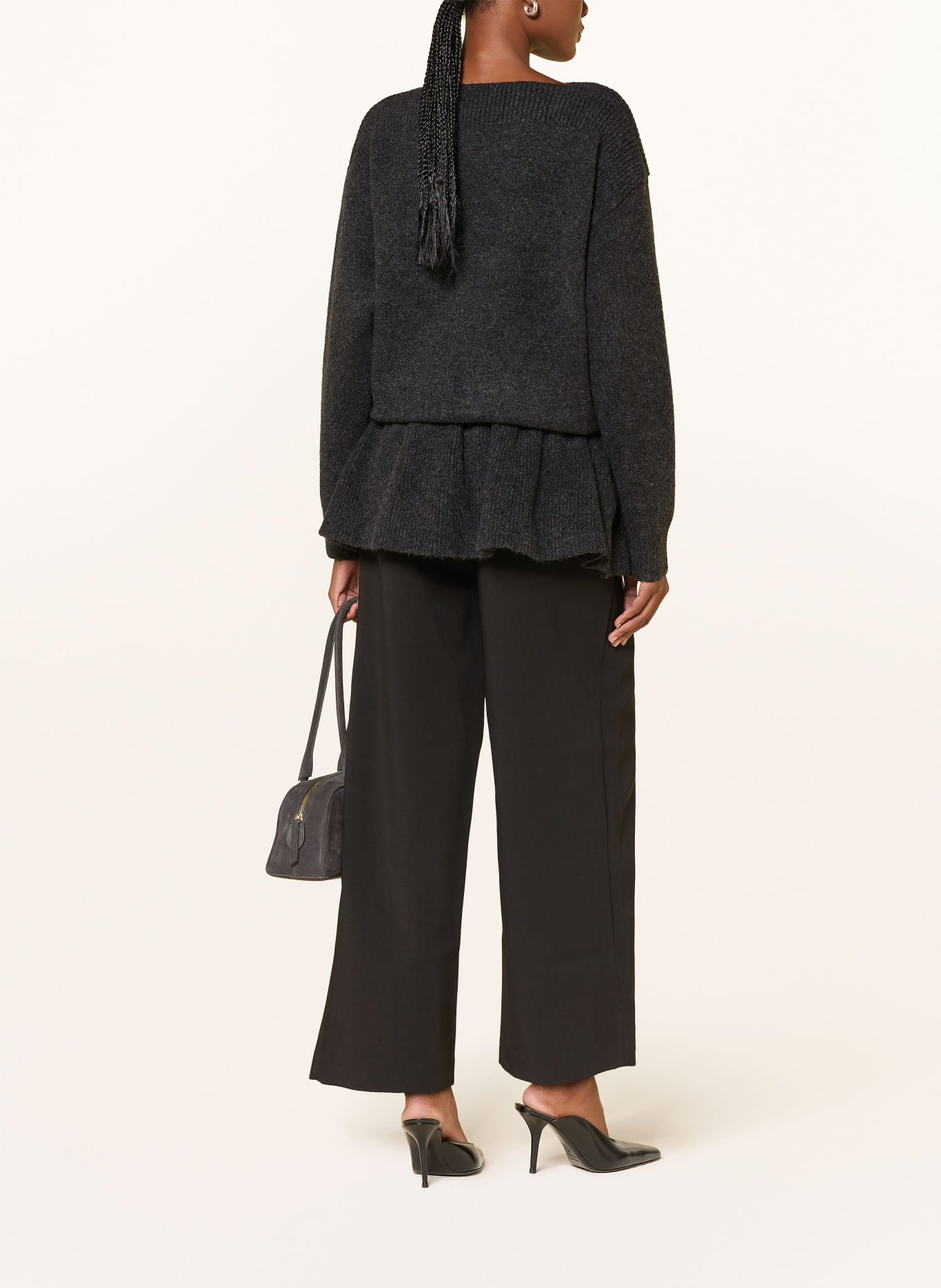 Source Unknown Pullover CORINTH: DUNKELGRAU