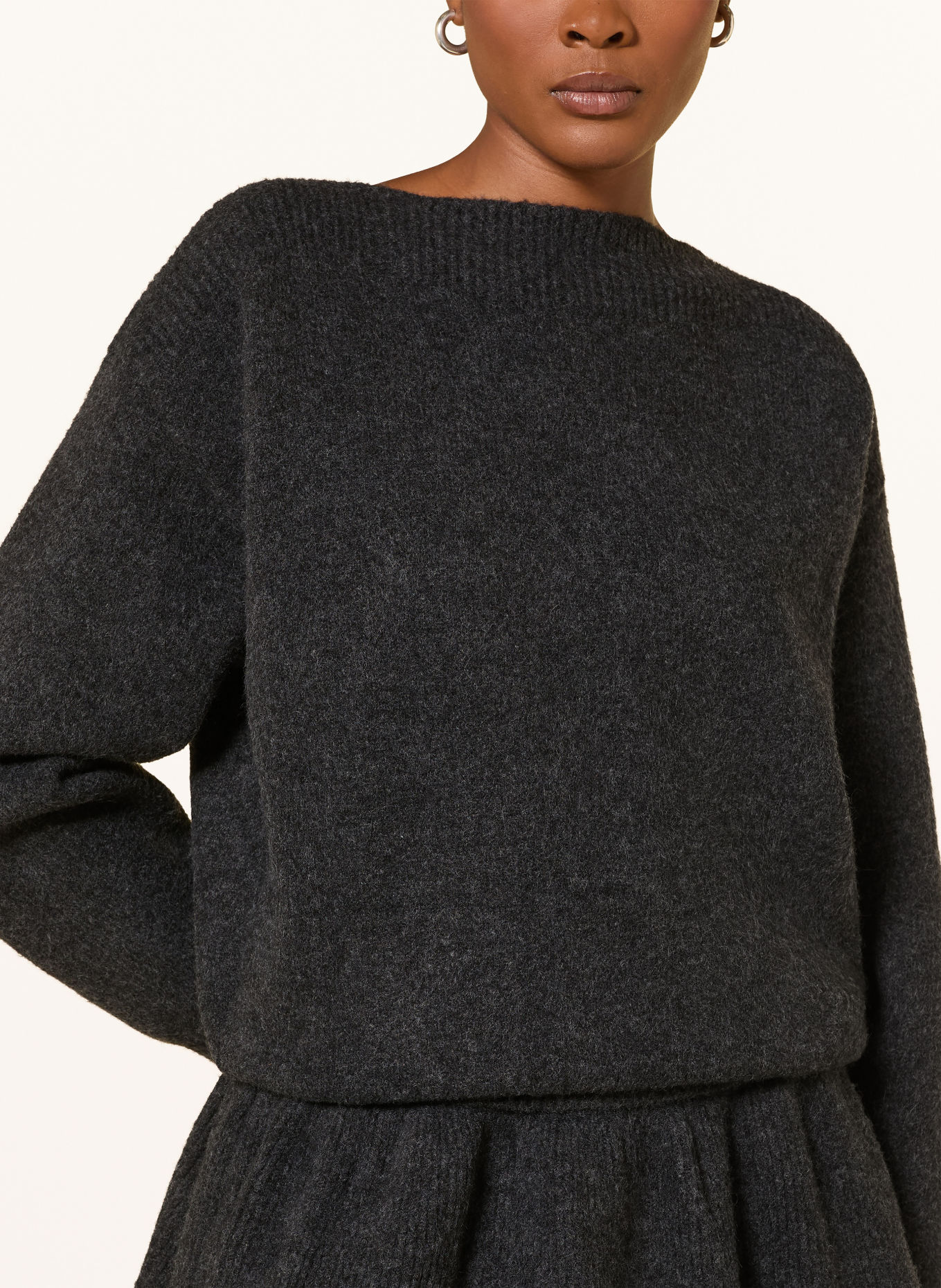 Source Unknown Pullover CORINTH: DUNKELGRAU