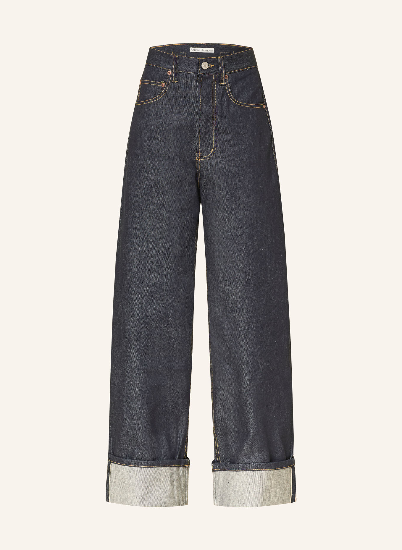 Source Unknown Wide Leg Jeans PIREO: BL BLUE