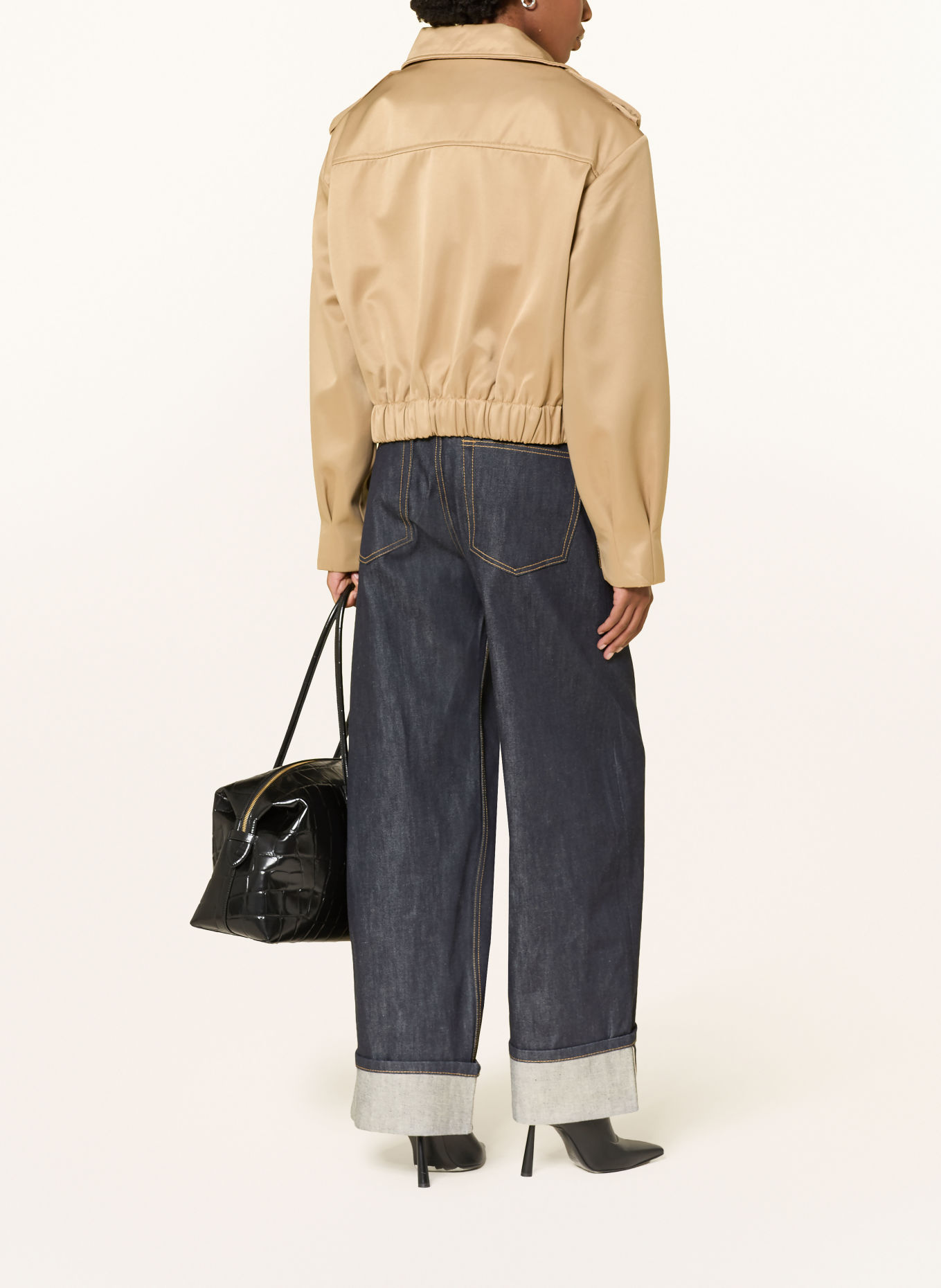 Source Unknown Wide Leg Jeans PIREO: BL BLUE