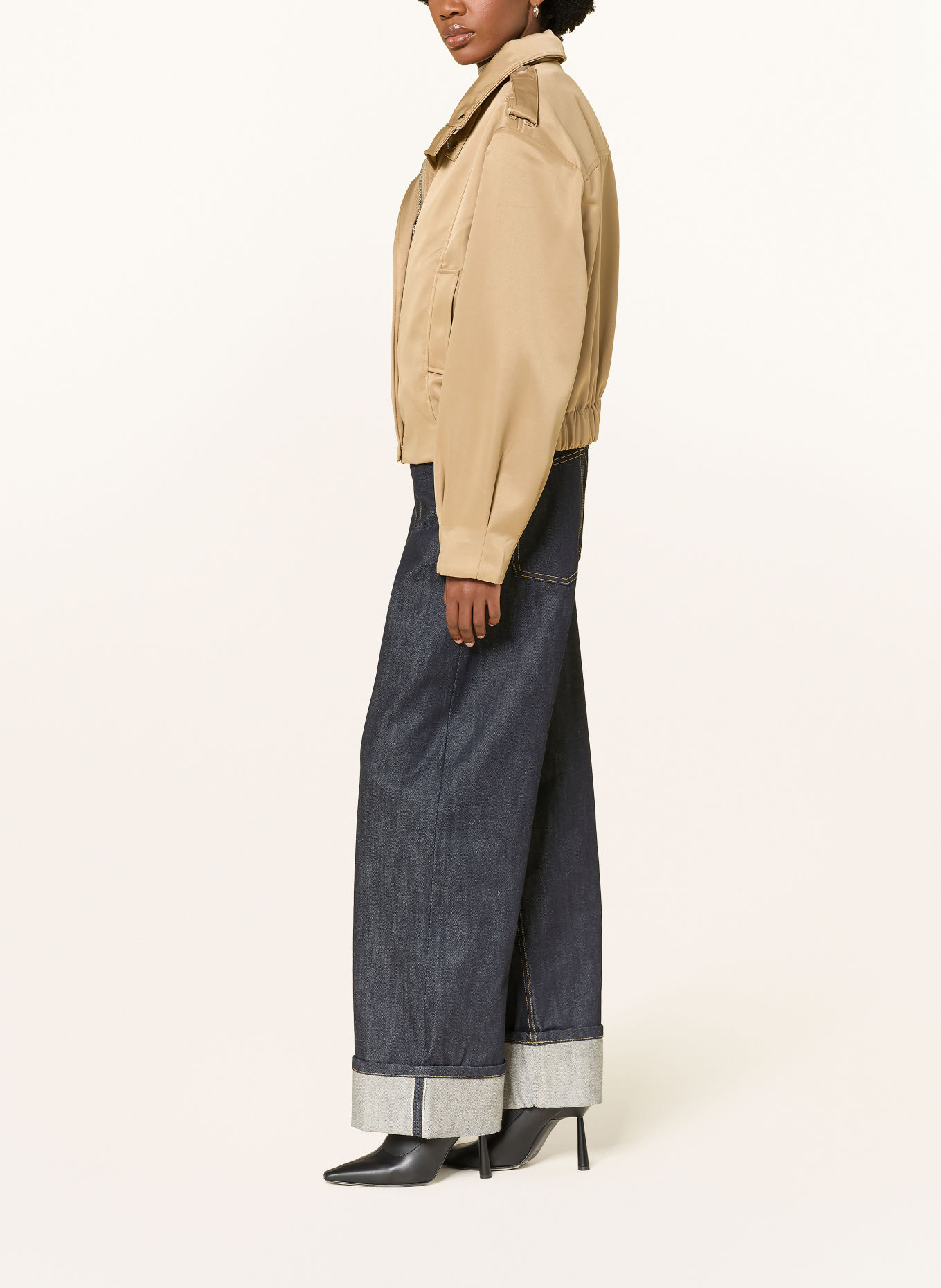 Source Unknown Wide Leg Jeans PIREO: BL BLUE