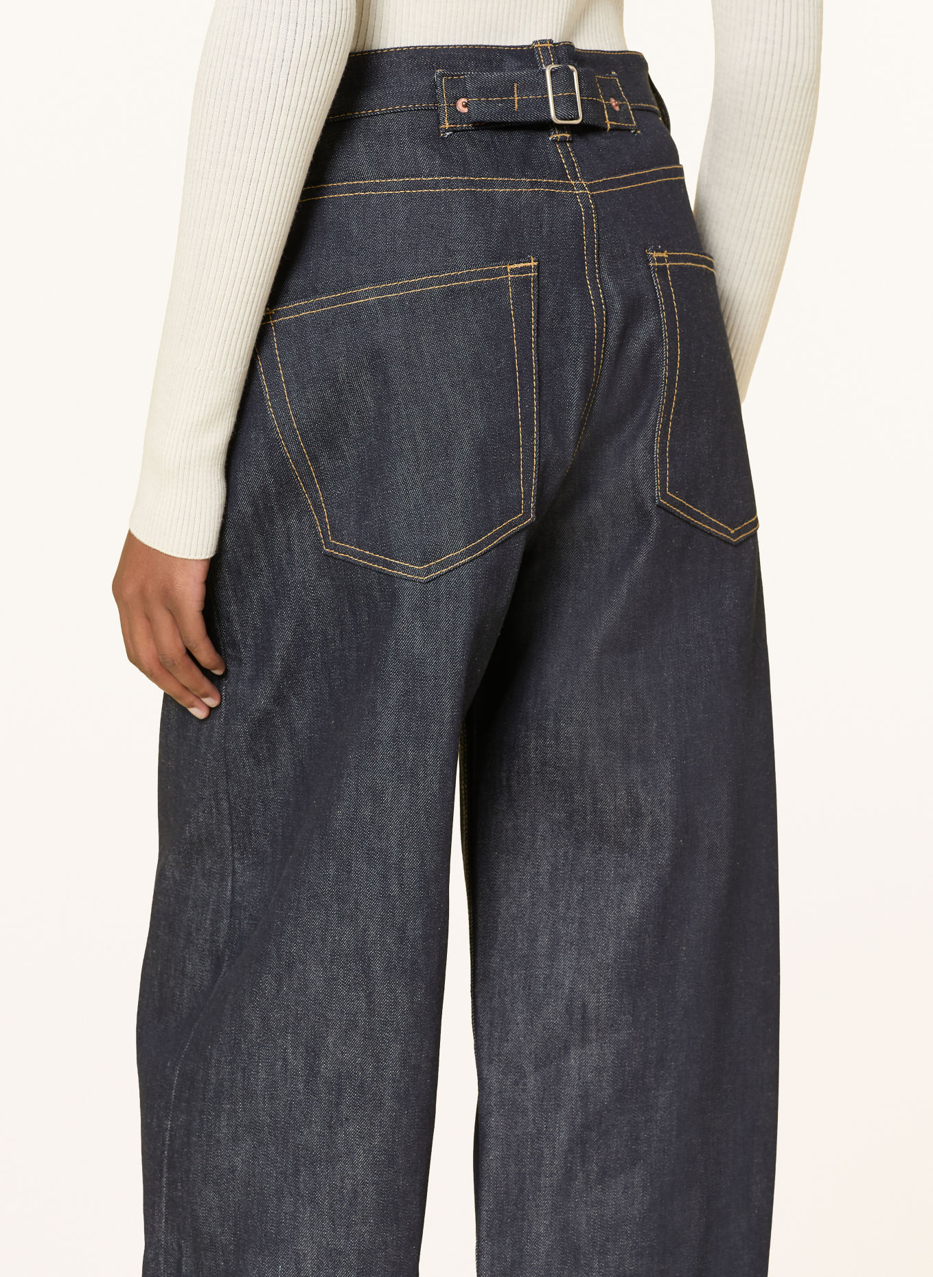 Source Unknown Wide Leg Jeans PIREO: BL BLUE