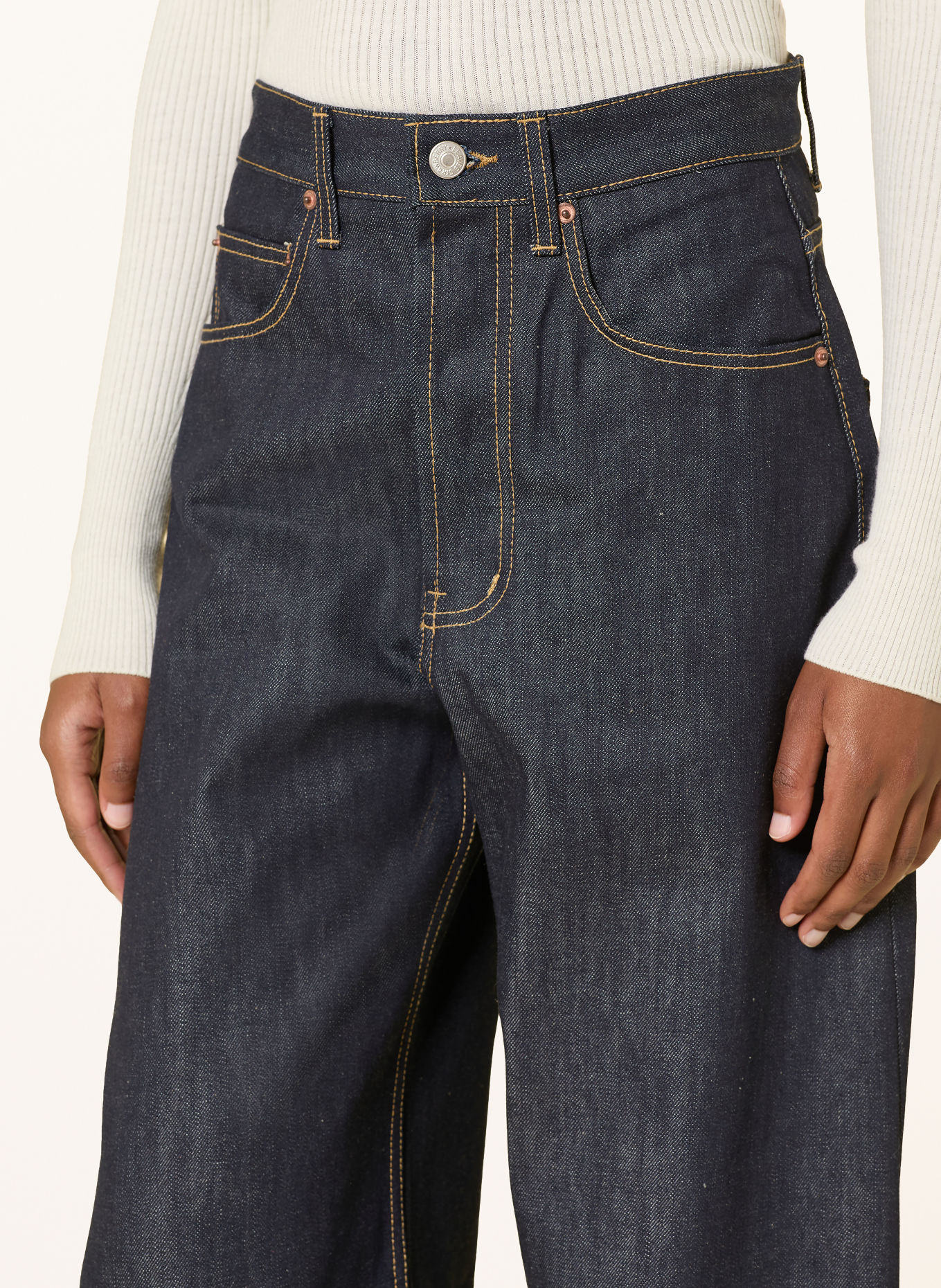 Source Unknown Wide Leg Jeans PIREO: BL BLUE