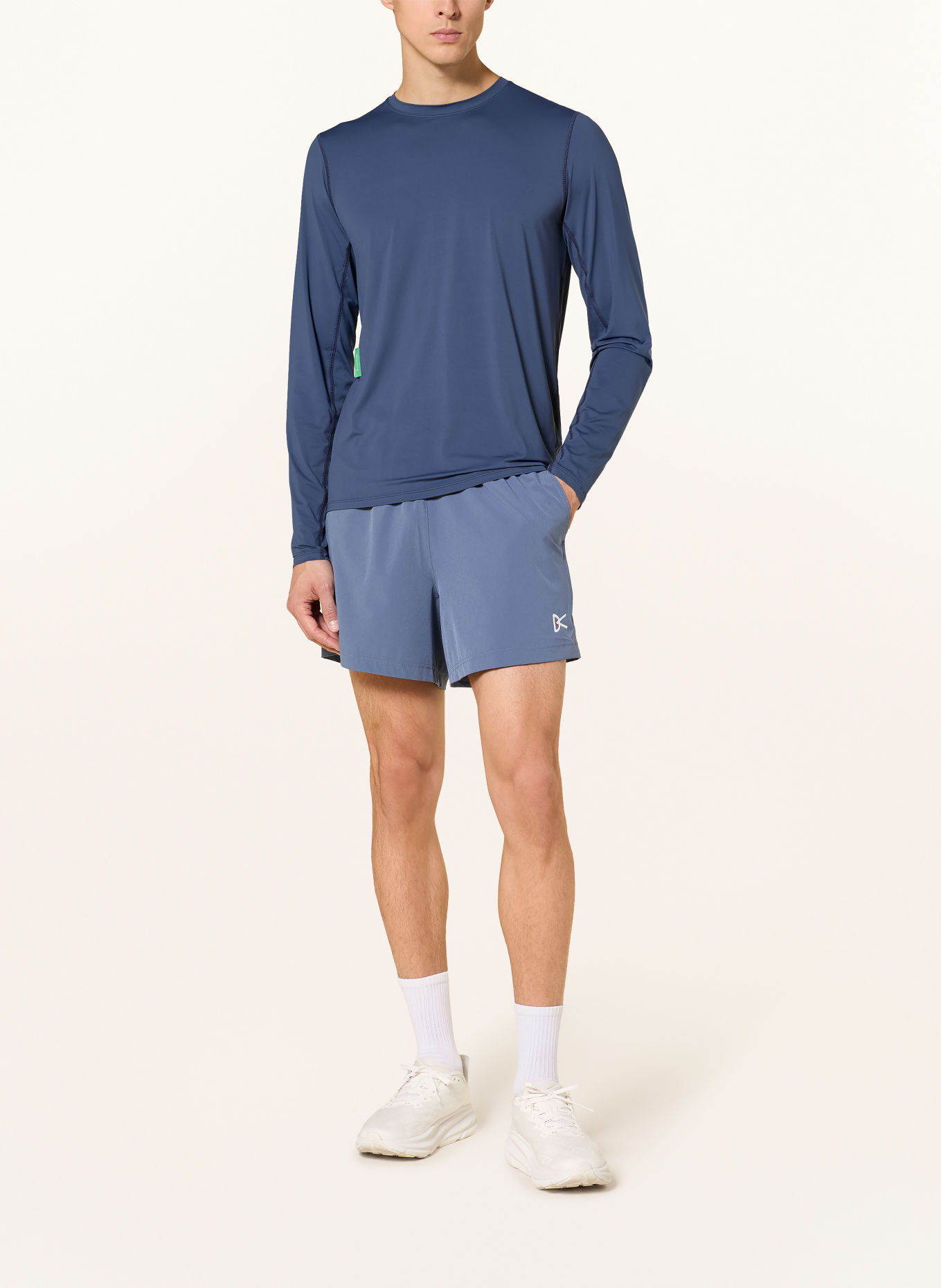 District Vision Hardloopshort 5'' LINERLESS: BLAUW