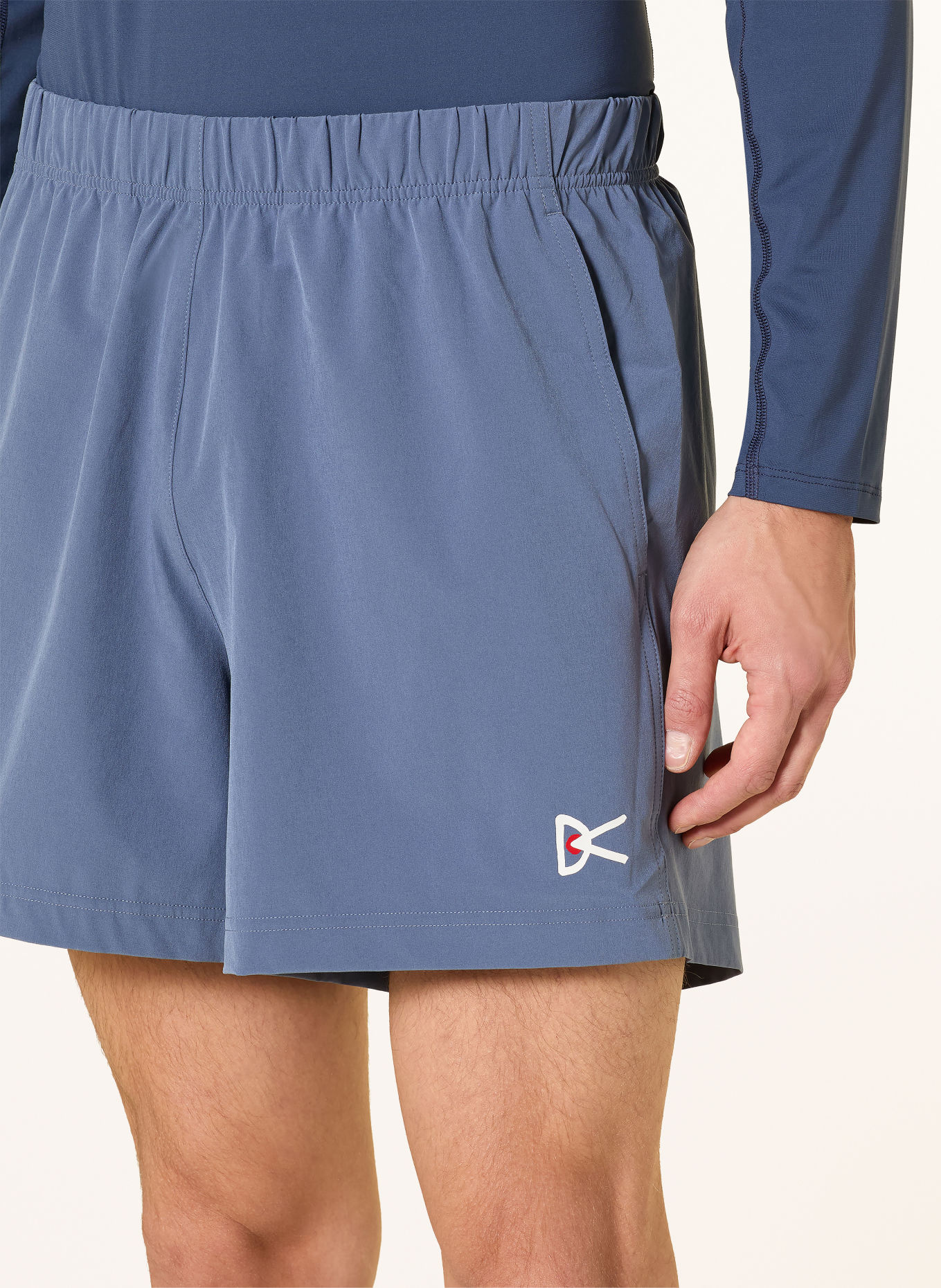 District Vision Hardloopshort 5'' LINERLESS: BLAUW
