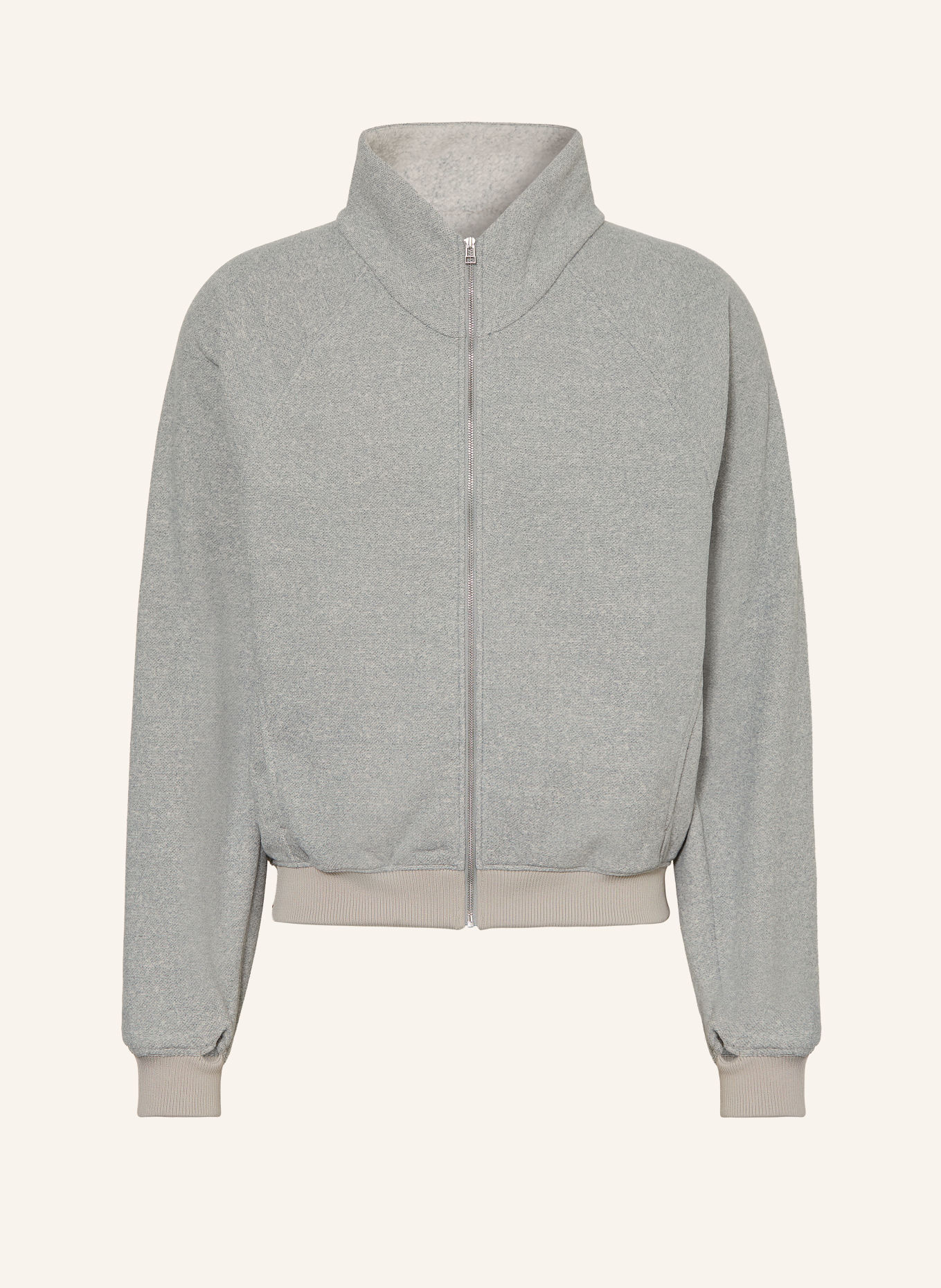 District Vision Sweatvest: LICHTGRIJS