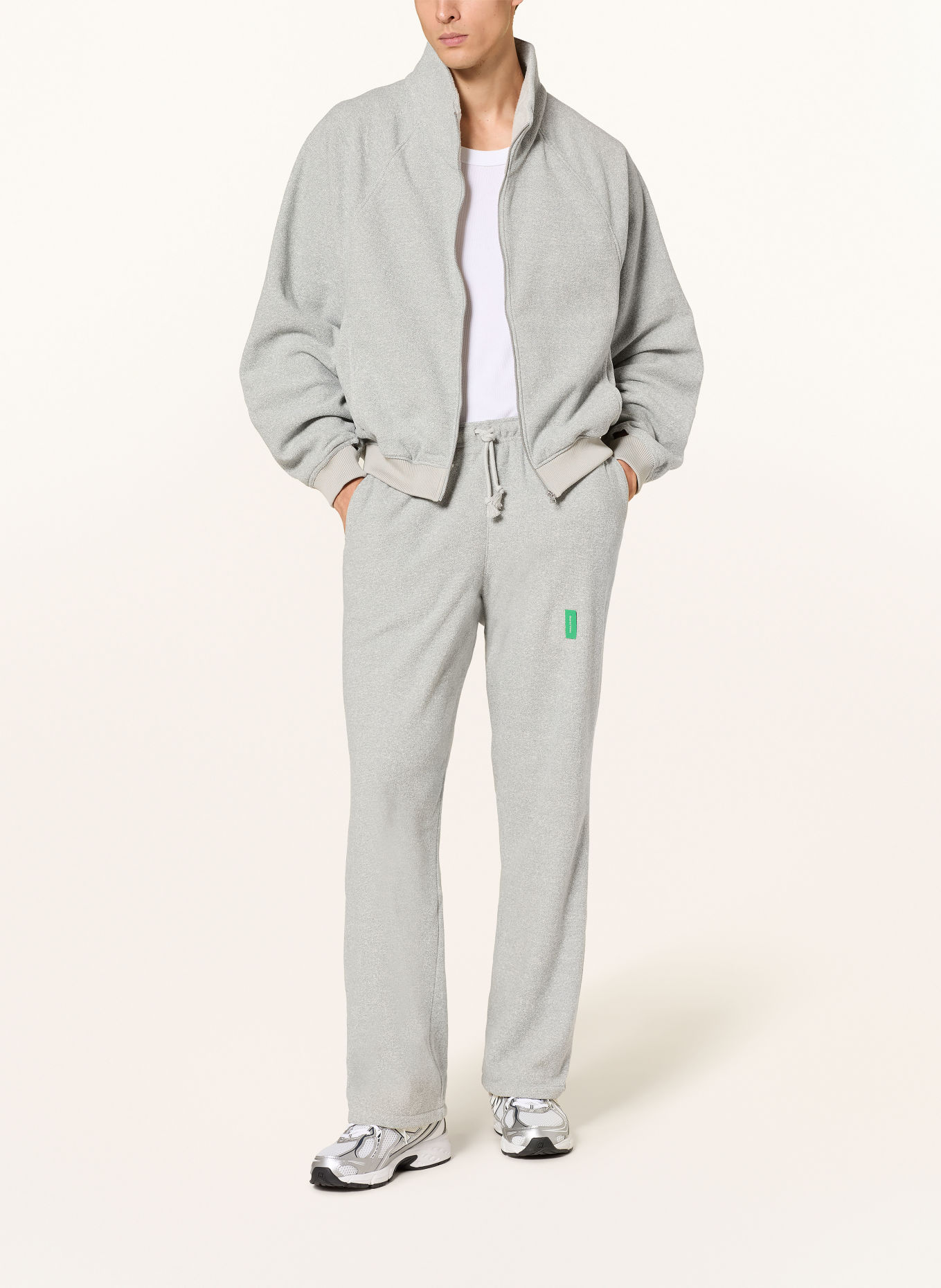 District Vision Sweatpant: LICHTGRIJS