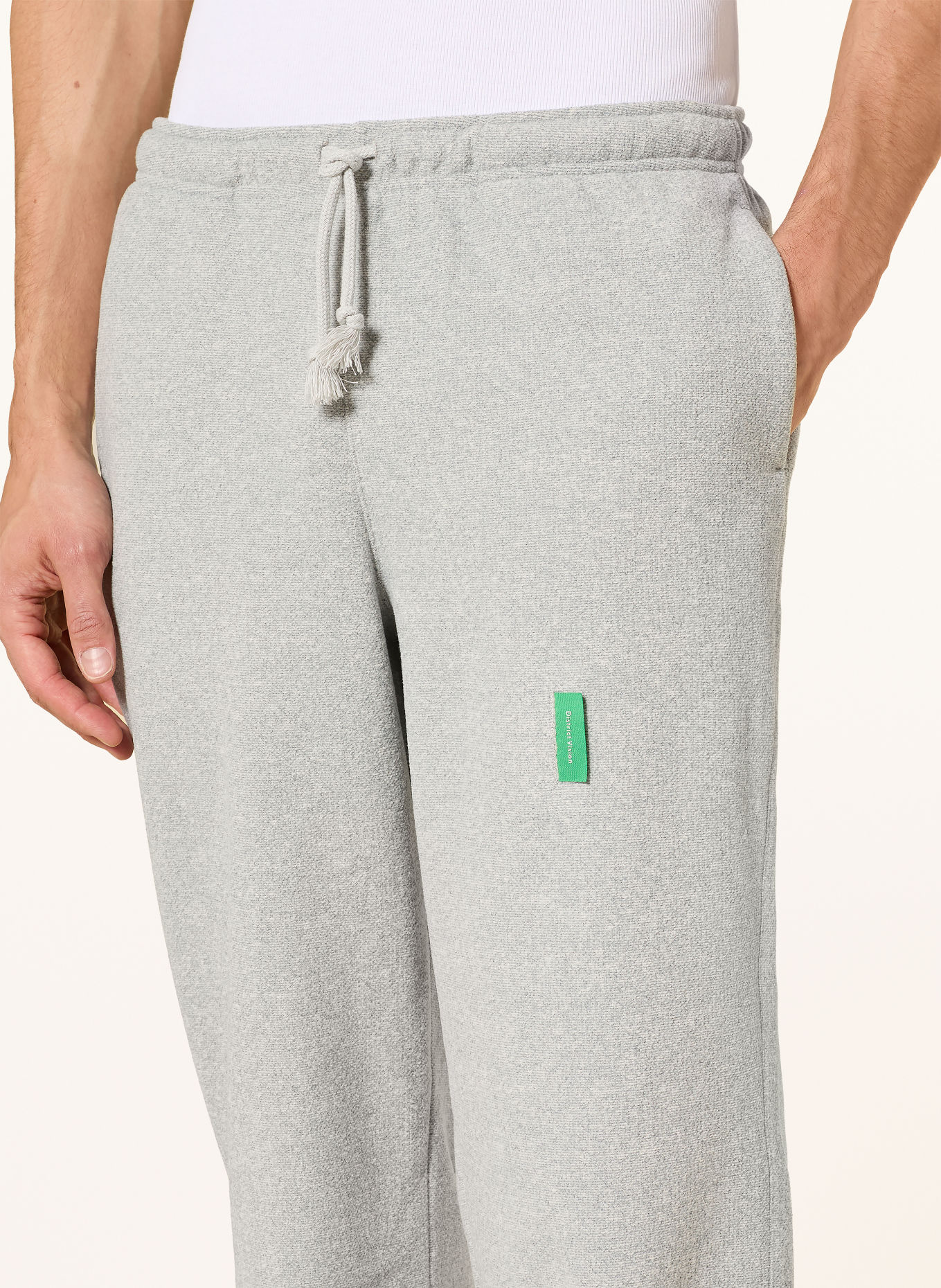 District Vision Sweatpant: LICHTGRIJS