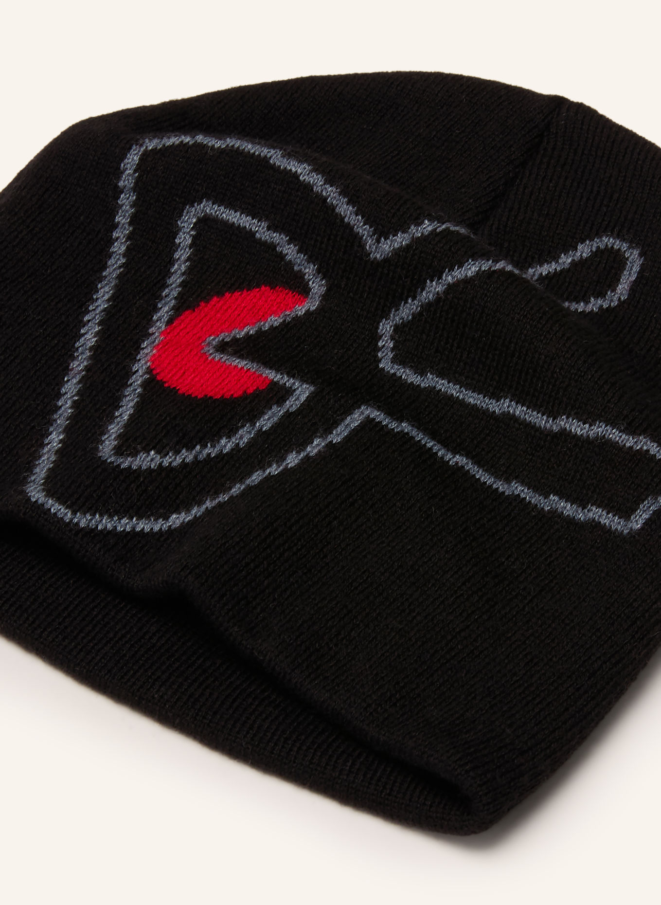 District Vision Bonnet: NOIR / GRIS / ROUGE
