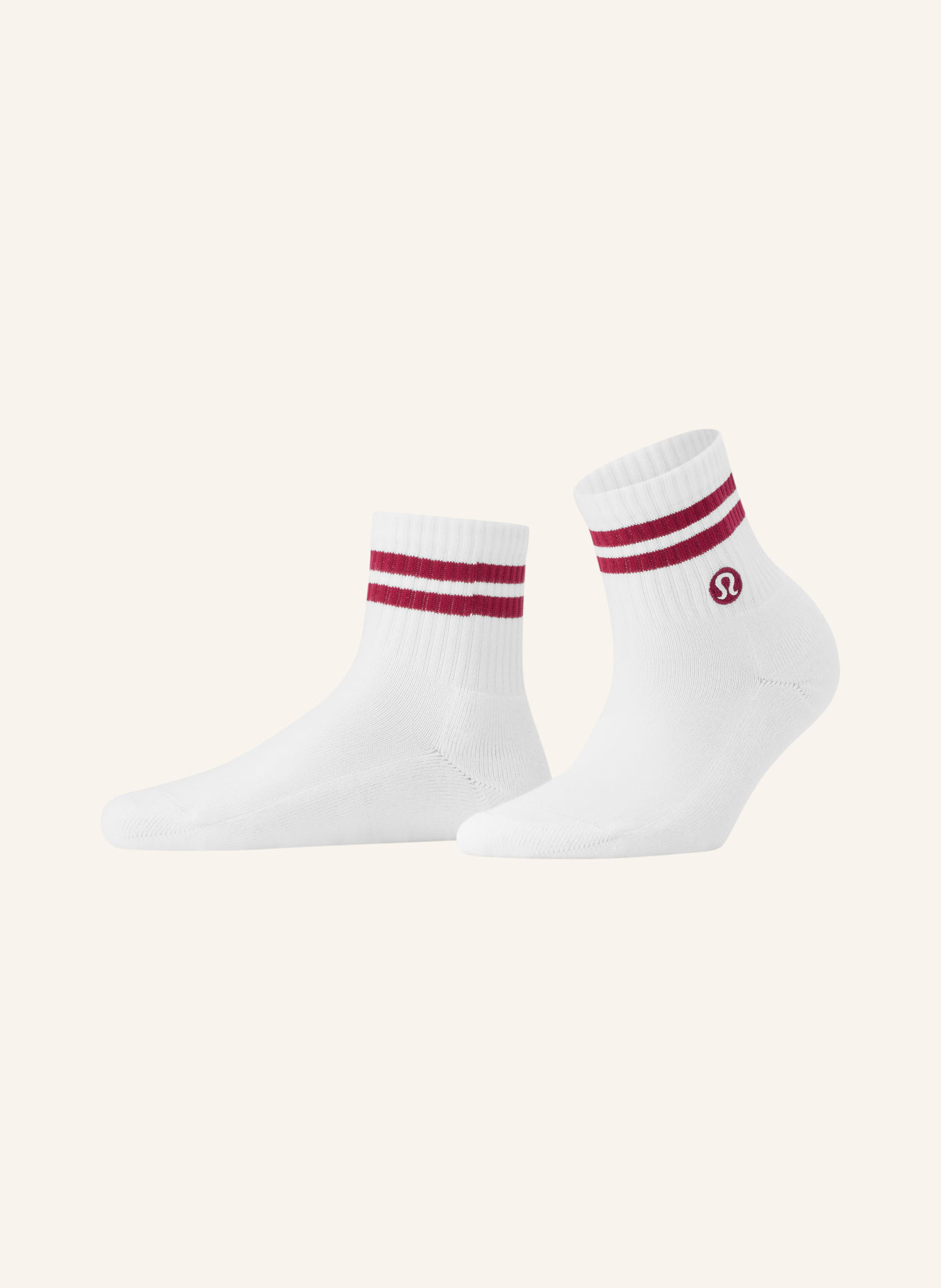 lululemon Sportsocken DAILY ESSENTIALS: WEISS