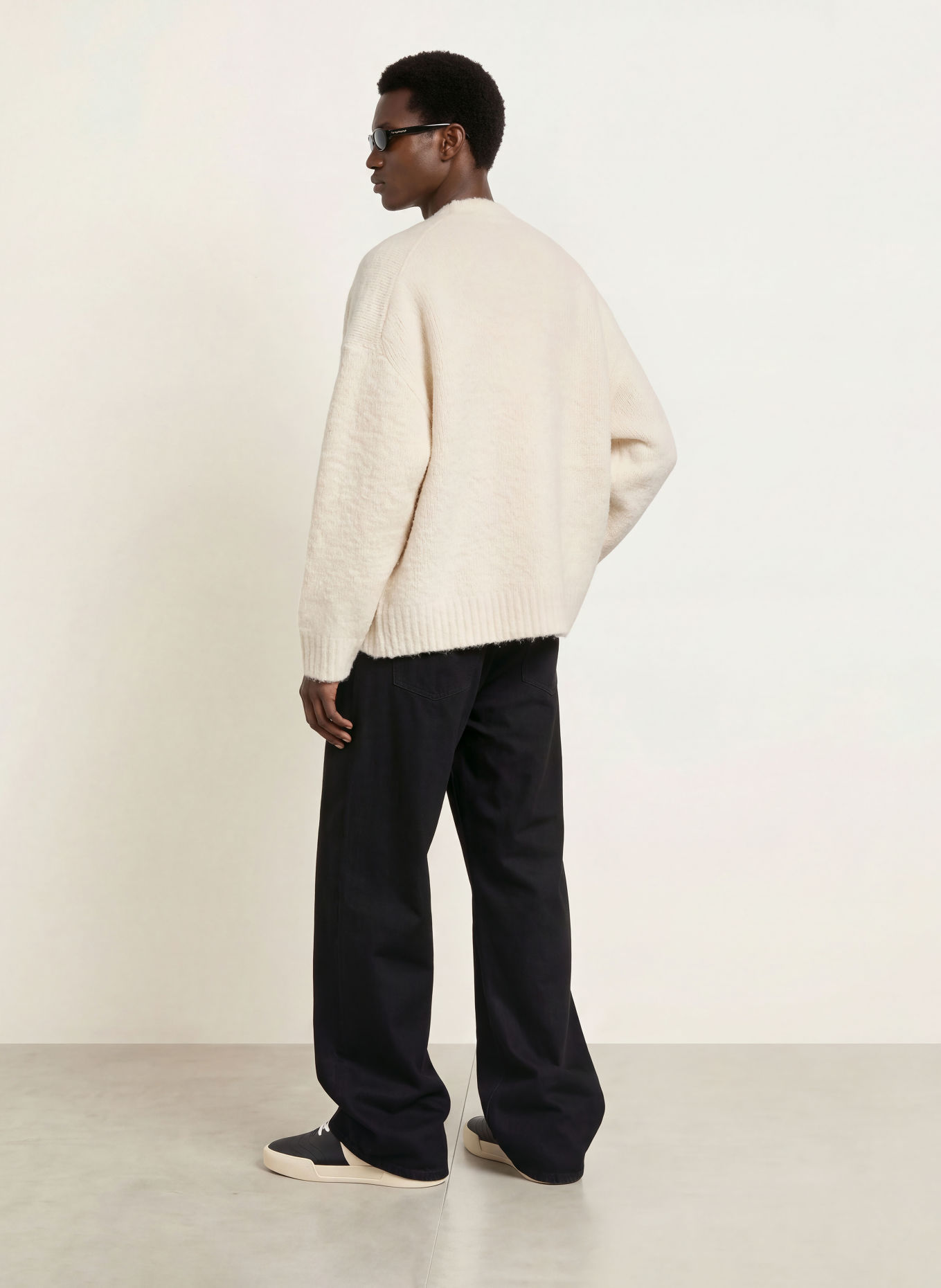 WRSTBHVR RASO V2 Cardigan: CREAM